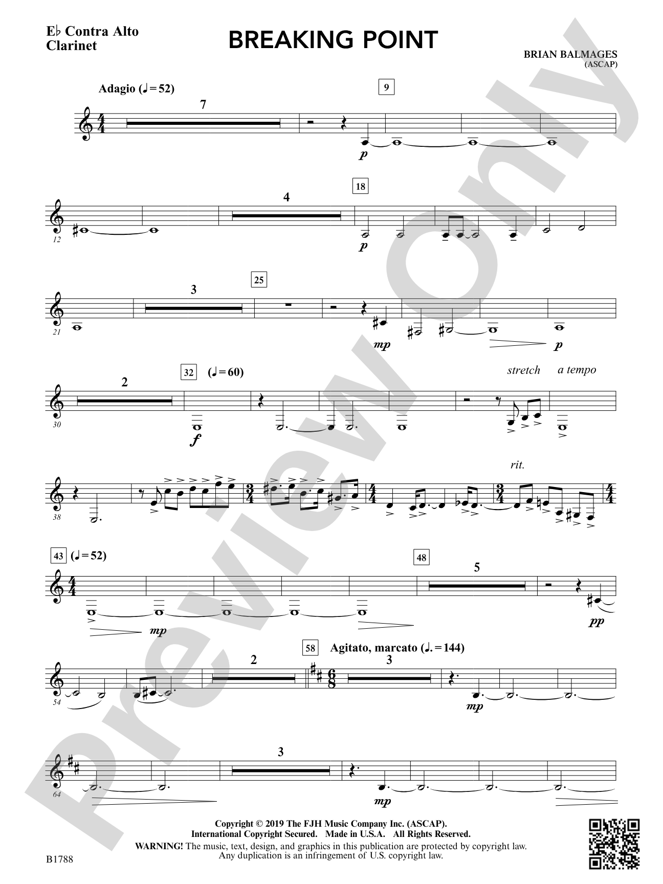 Breaking Point: E-flat Contra Alto Clarinet