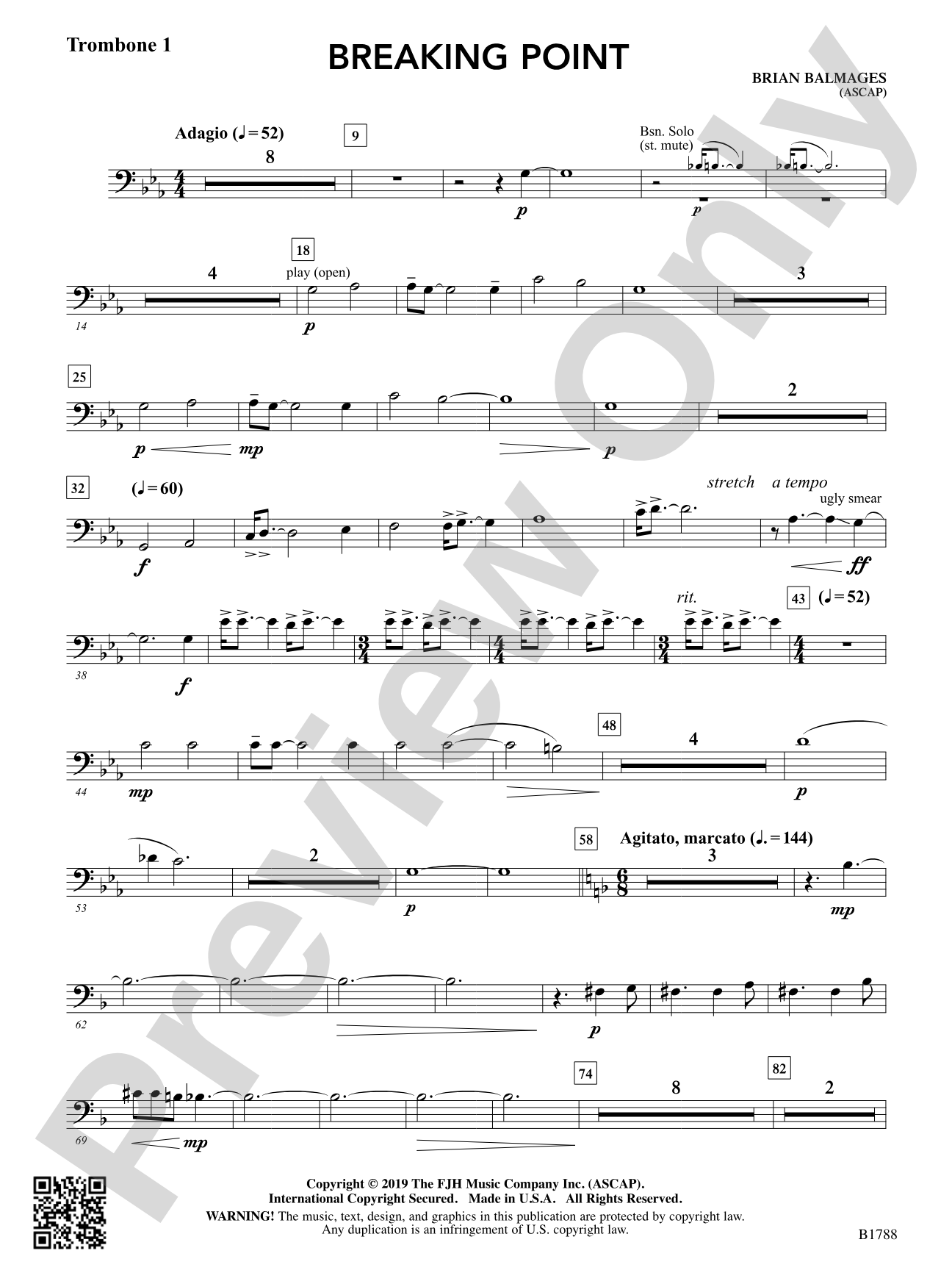Breaking Point: Trombone 1