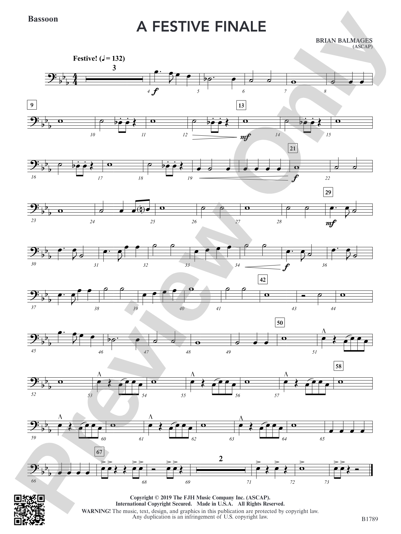 A Festive Finale: Bassoon