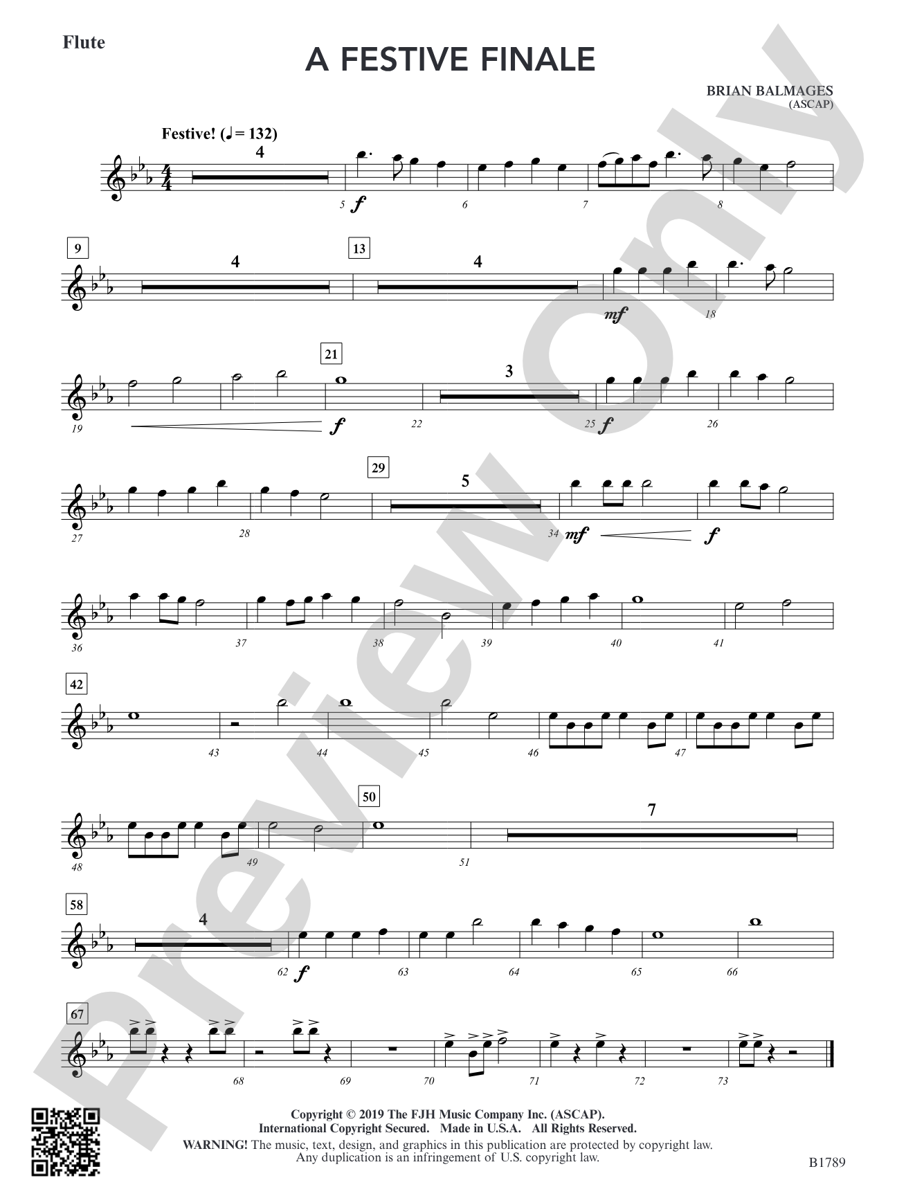 A Festive Finale: Flute
