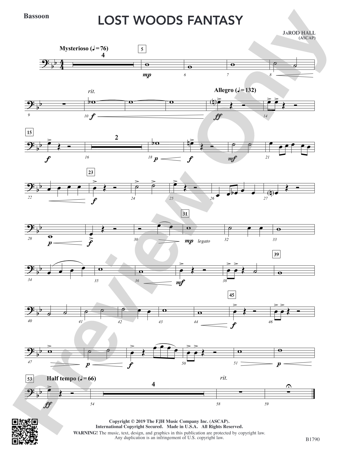 Lost Woods Fantasy: Bassoon