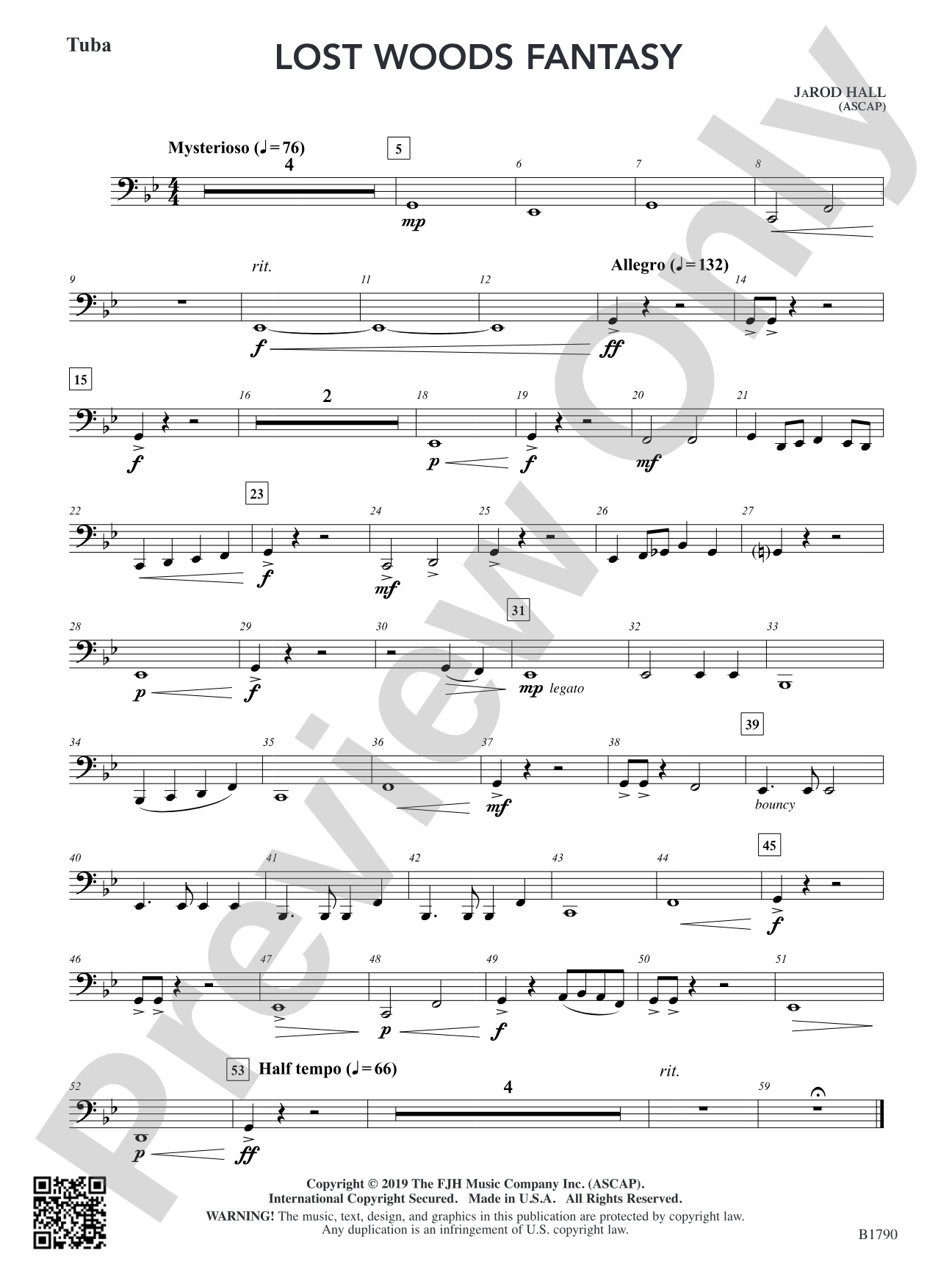 Lost Woods Fantasy: Tuba