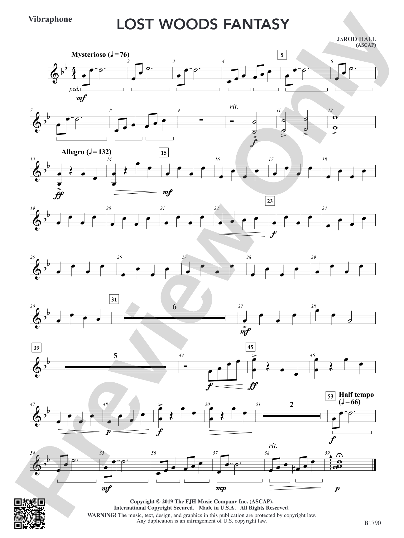 Lost Woods Fantasy: Vibraphone