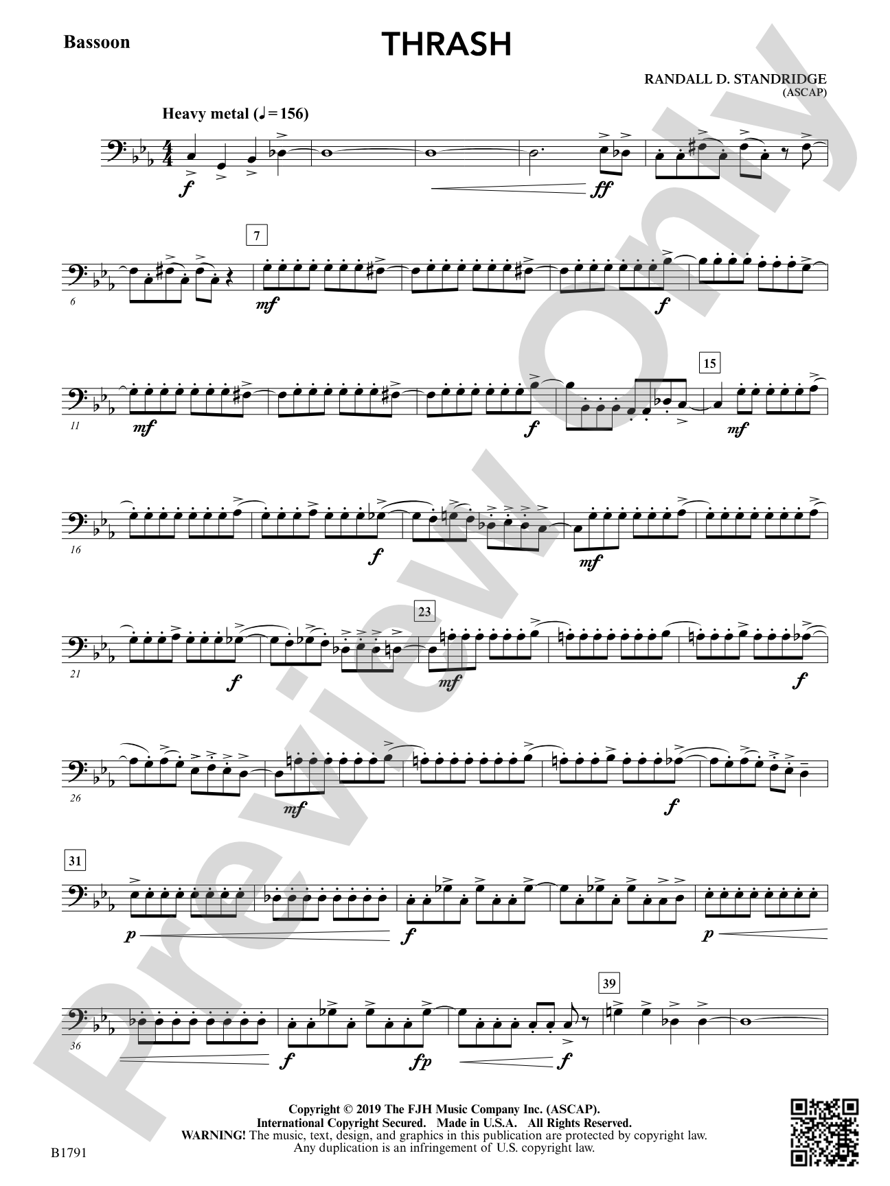 Thrash: Bassoon