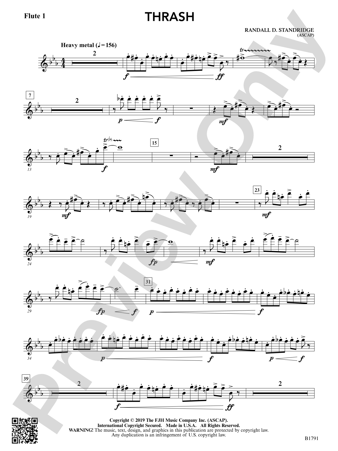 Thrash: Flute 1