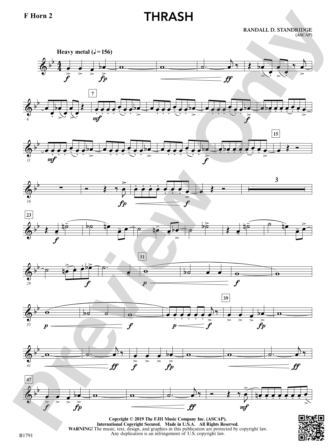 Thrash: F Horn 2