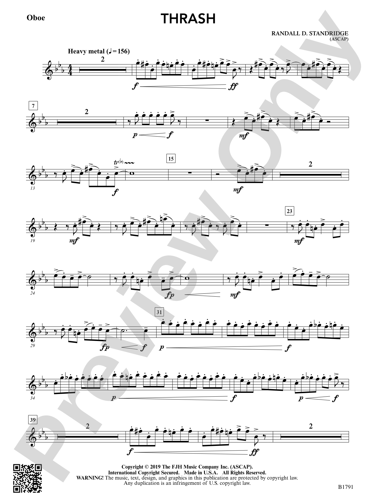 Thrash: Oboe