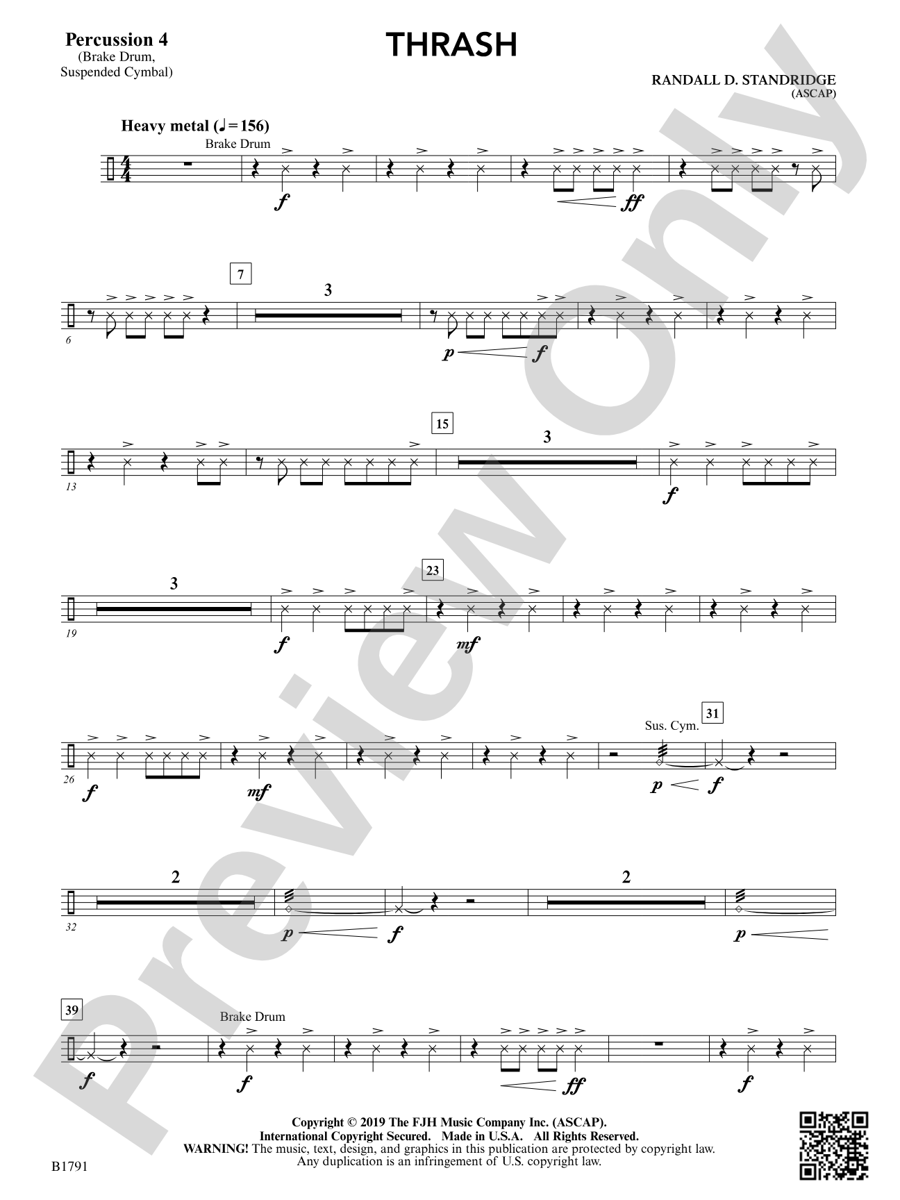 Thrash: Percussion 4