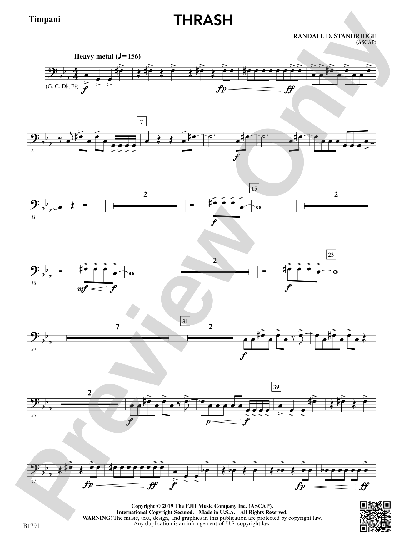 Thrash: Timpani