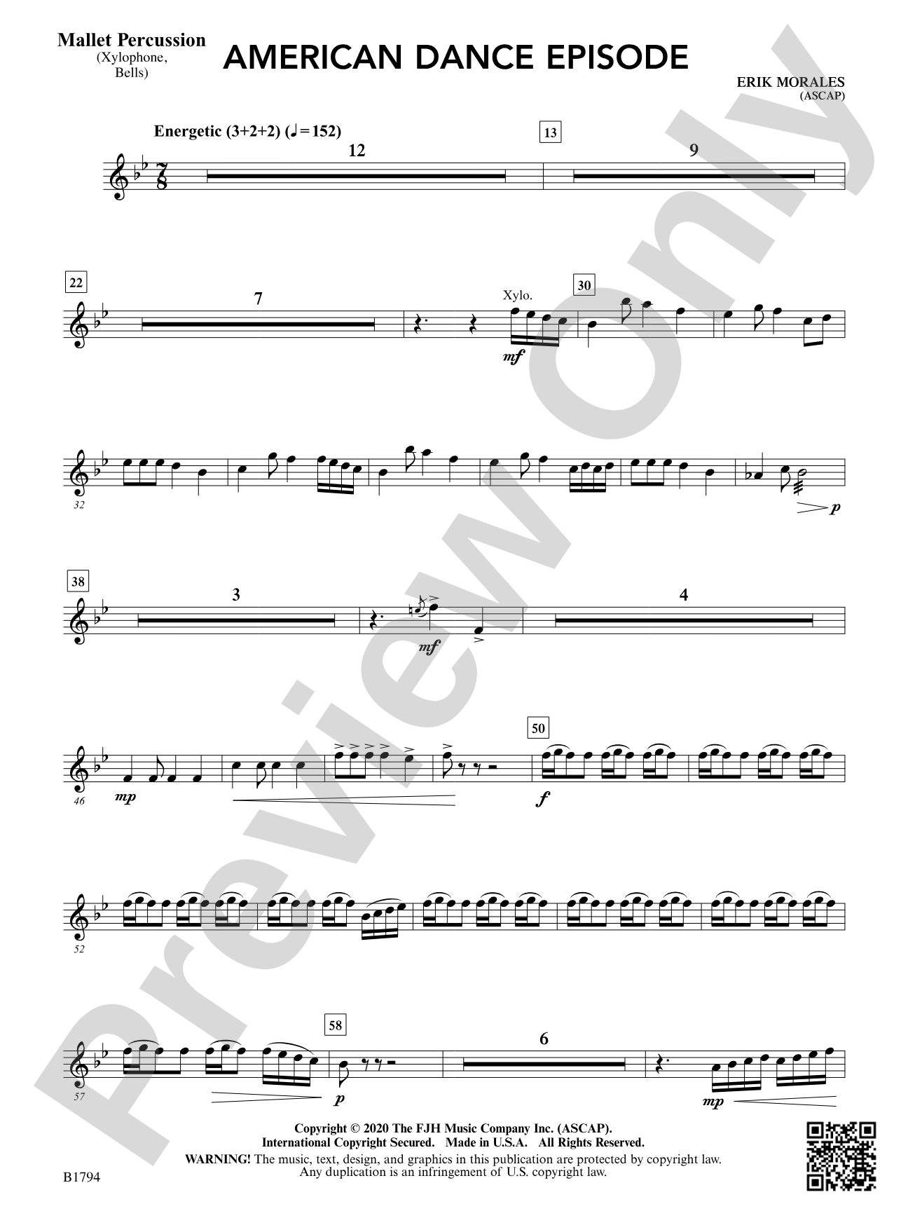 American Dance Episode: Mallet Percussion