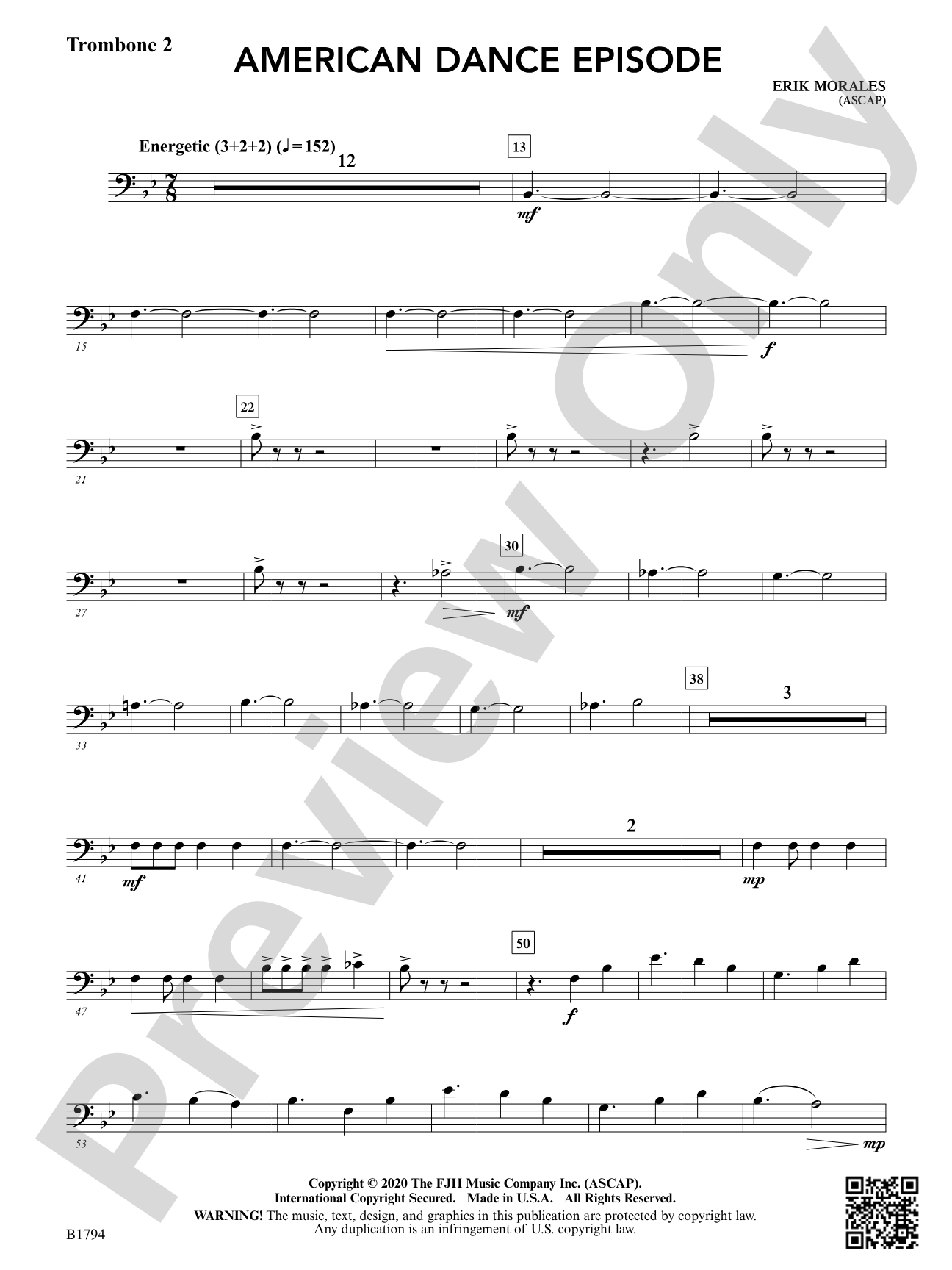 American Dance Episode: Trombone 2
