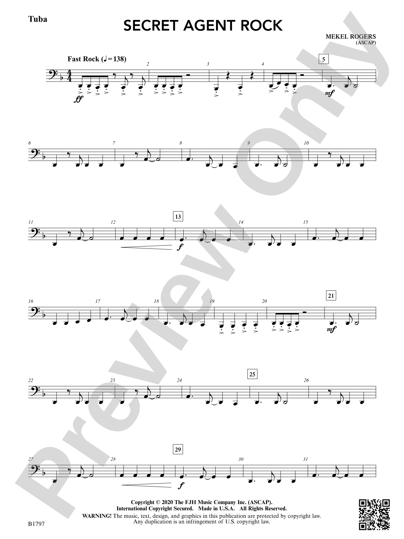 Secret Agent Rock: Tuba