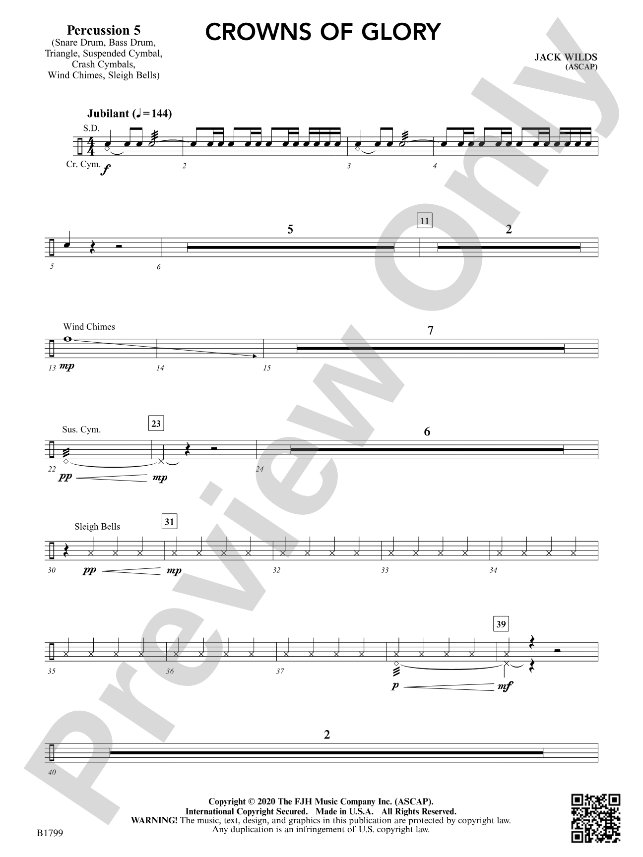 Crowns of Glory: Percussion 5
