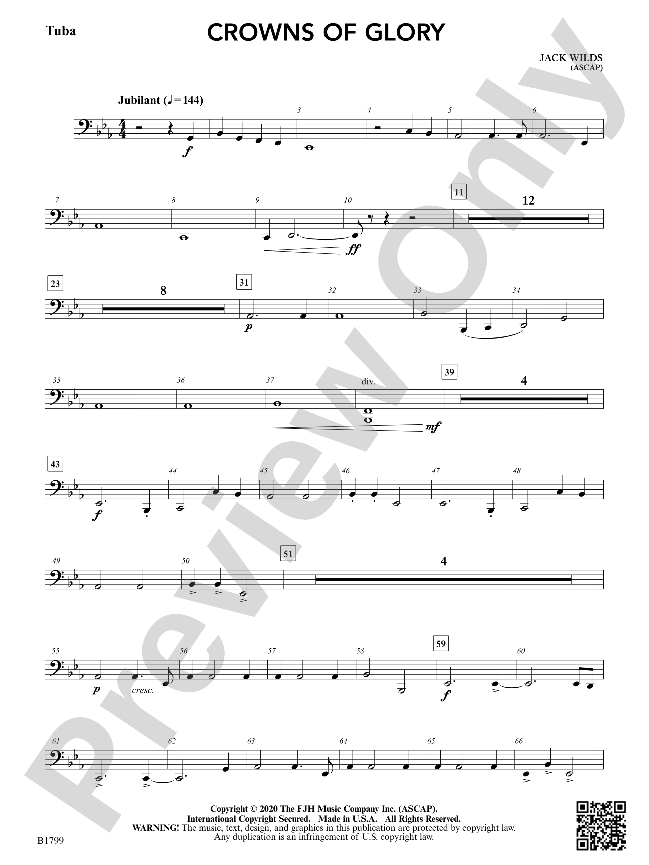 Crowns of Glory: Tuba