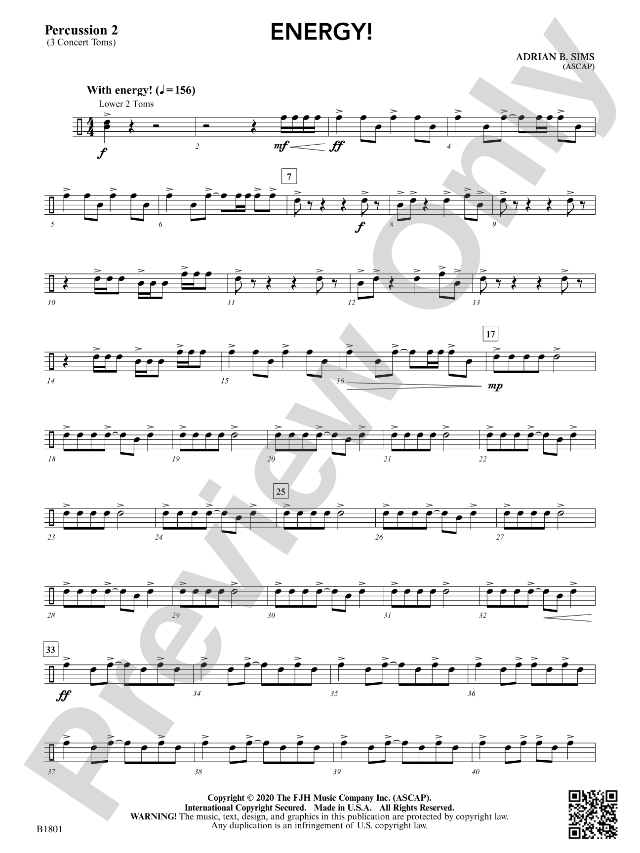 Energy!: Percussion 2
