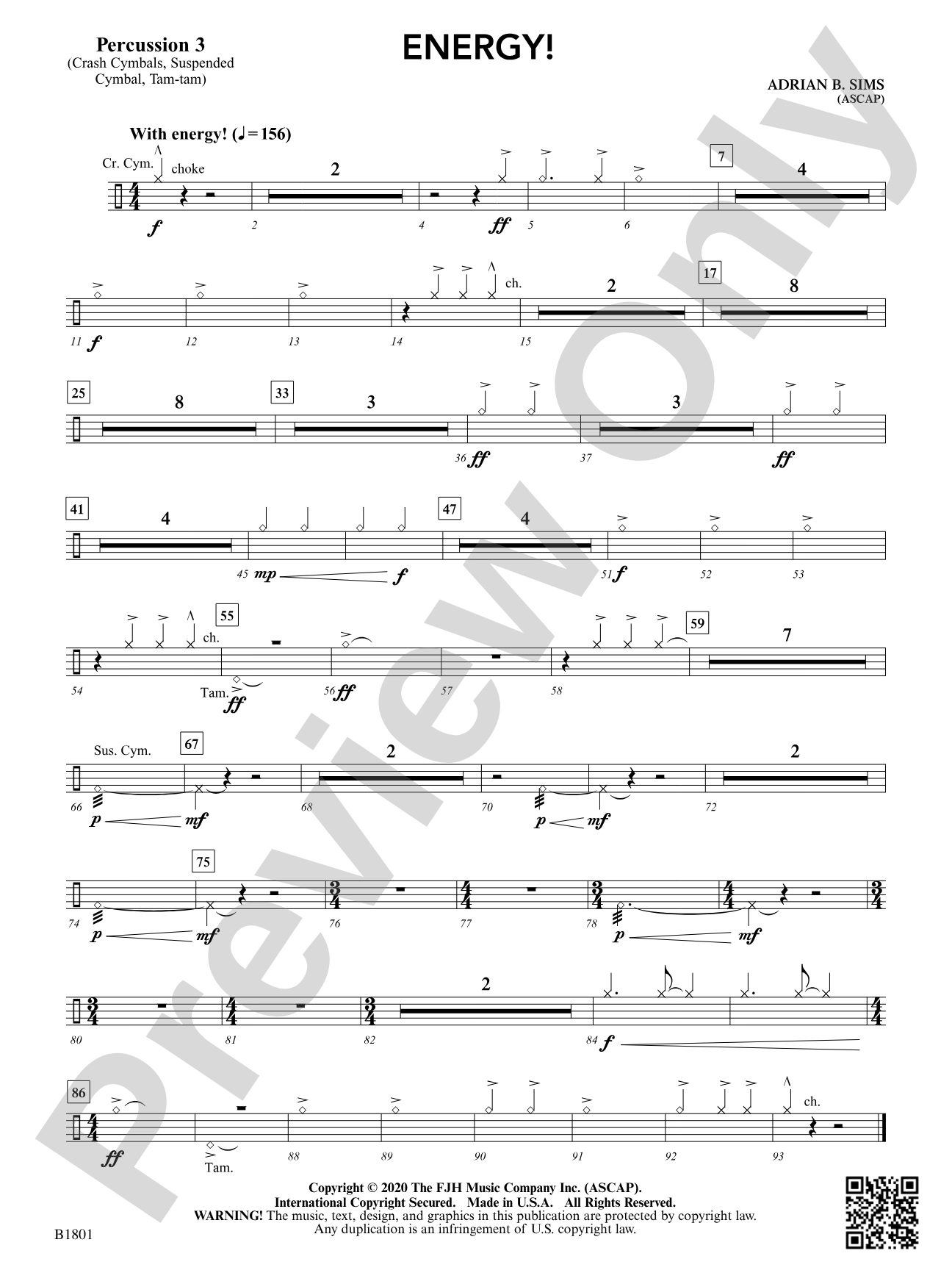 Energy!: Percussion 3