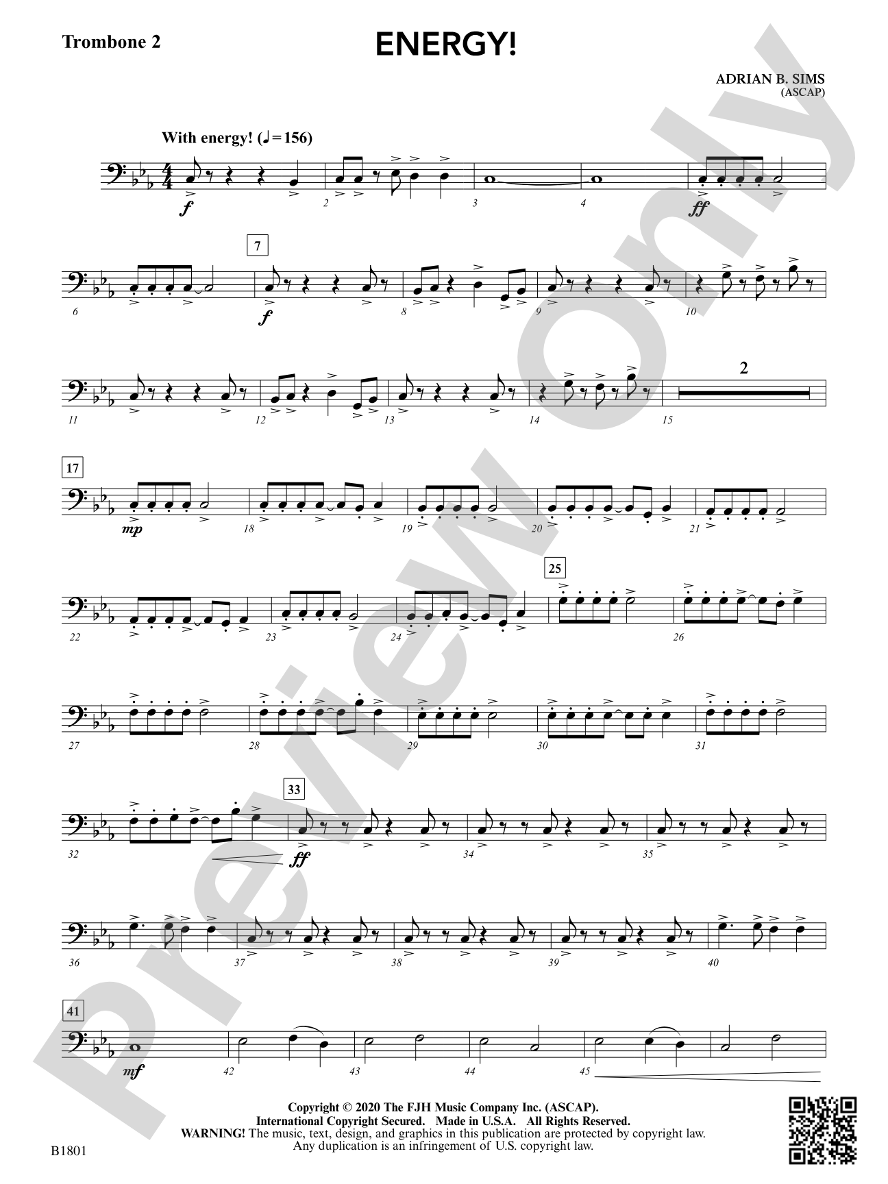 Energy!: Trombone 2