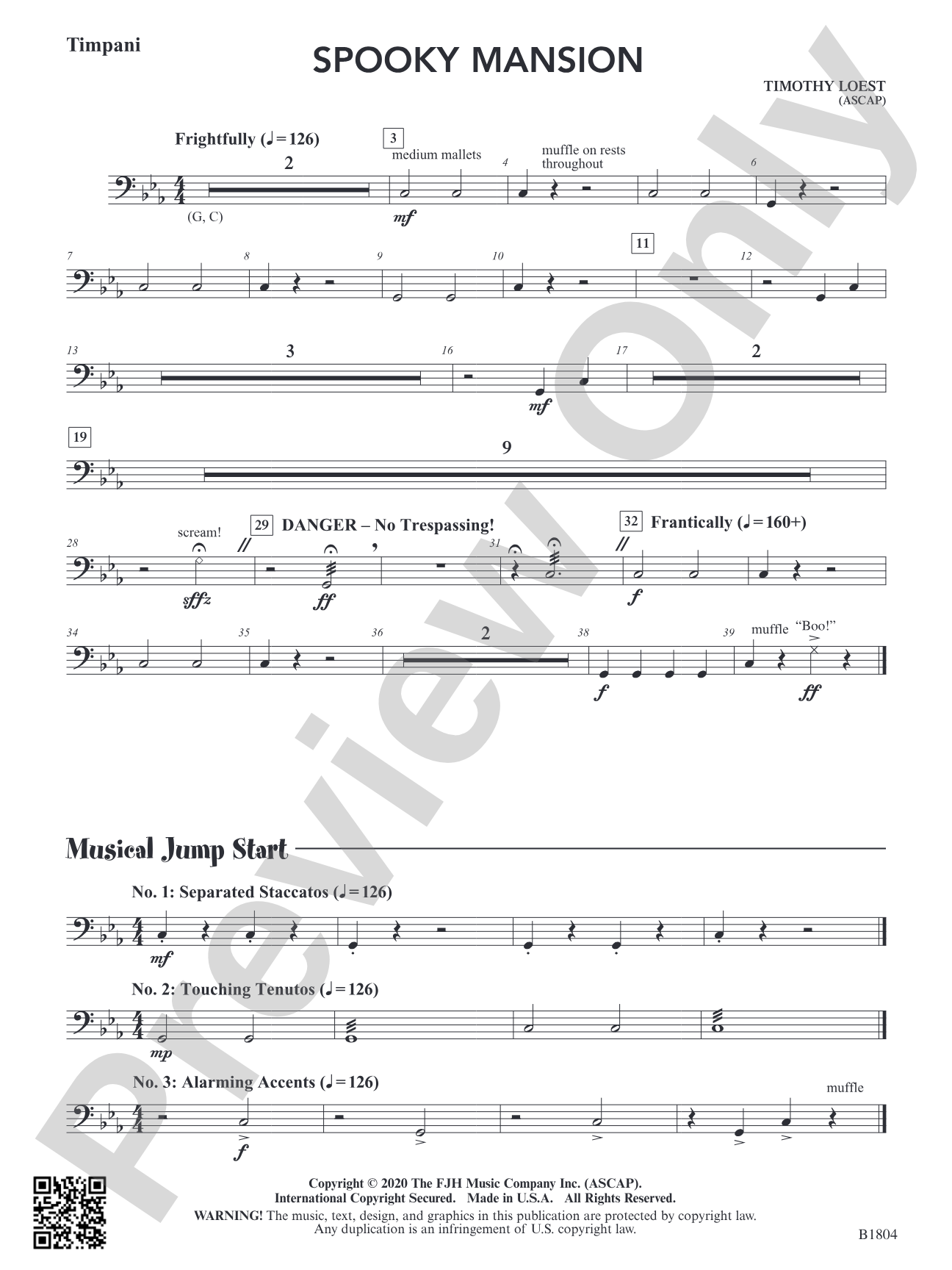 Spooky Mansion: Timpani