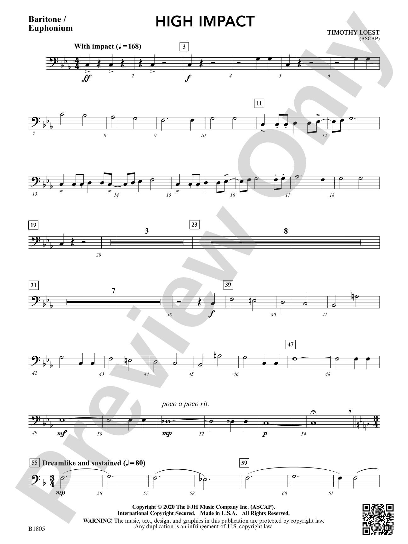 High Impact: Baritone / Euphonium