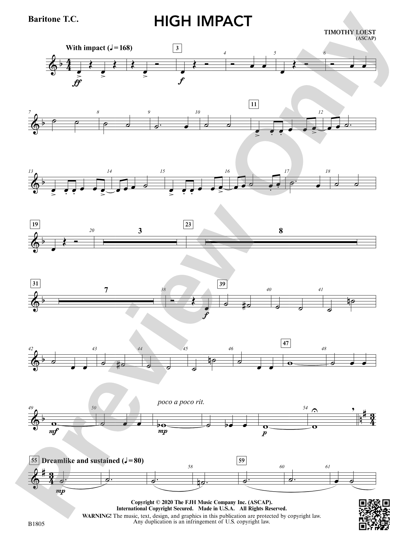 High Impact: Baritone T.C.