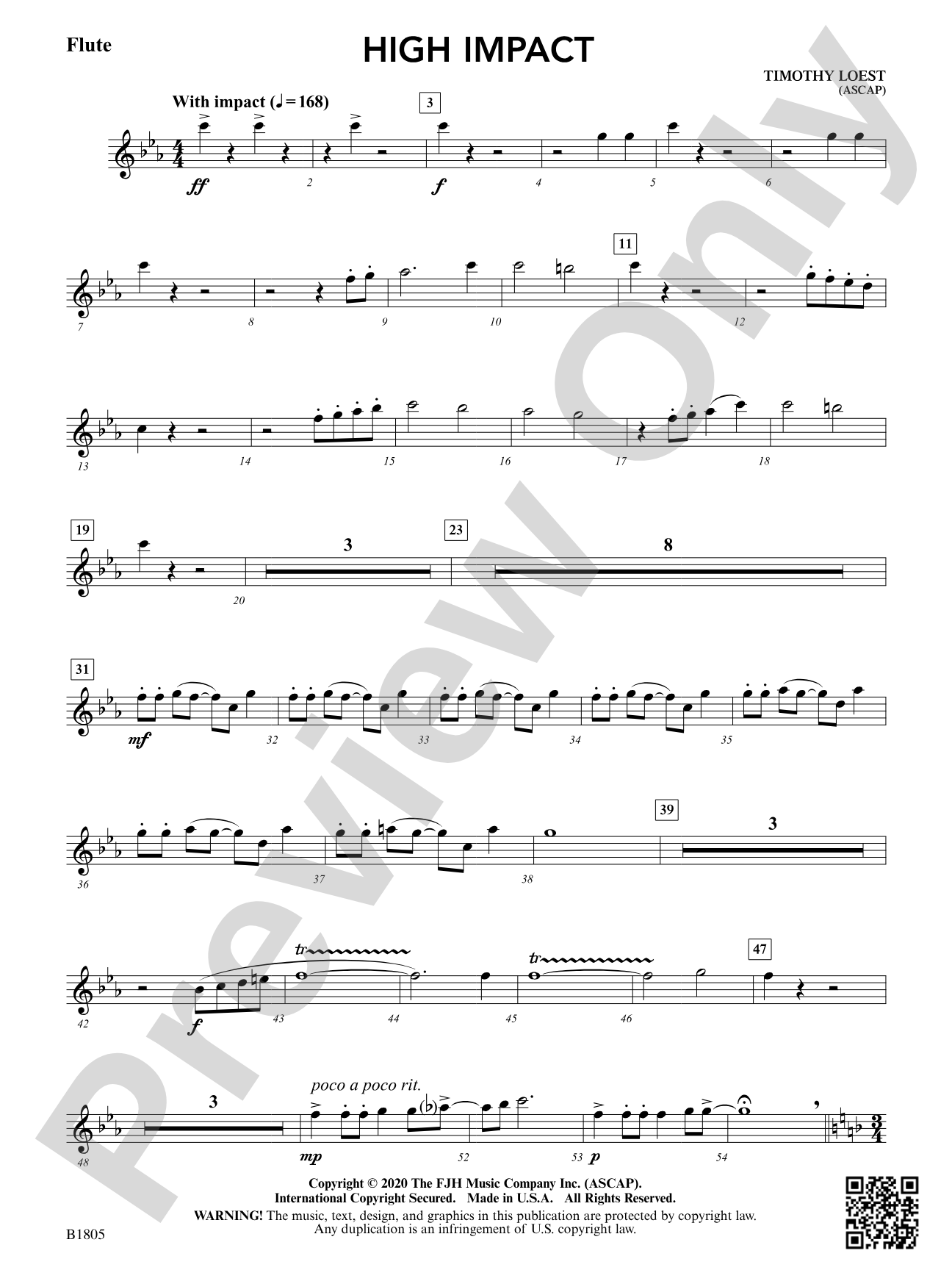 High Impact: Flute