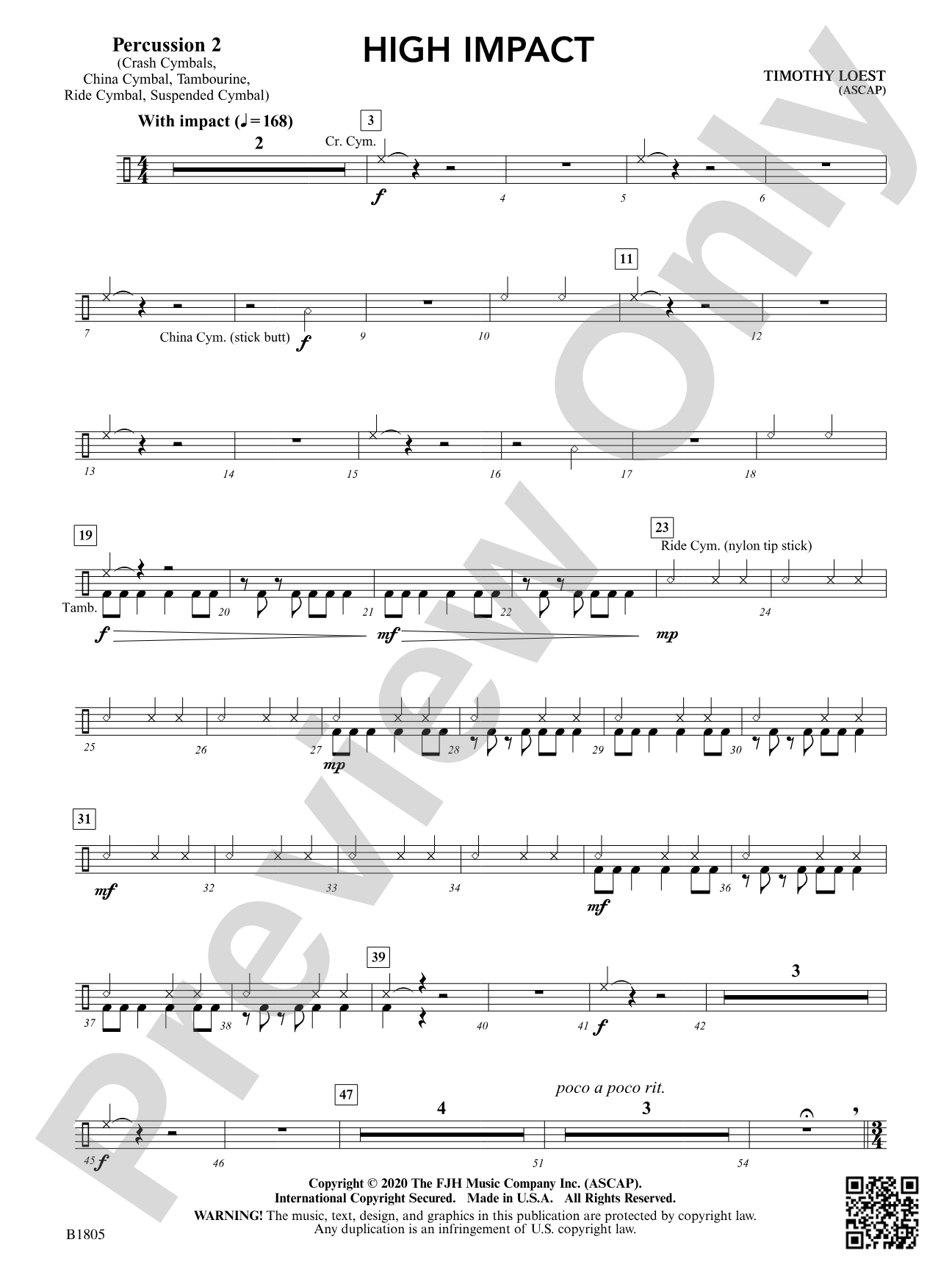 High Impact: Percussion 2