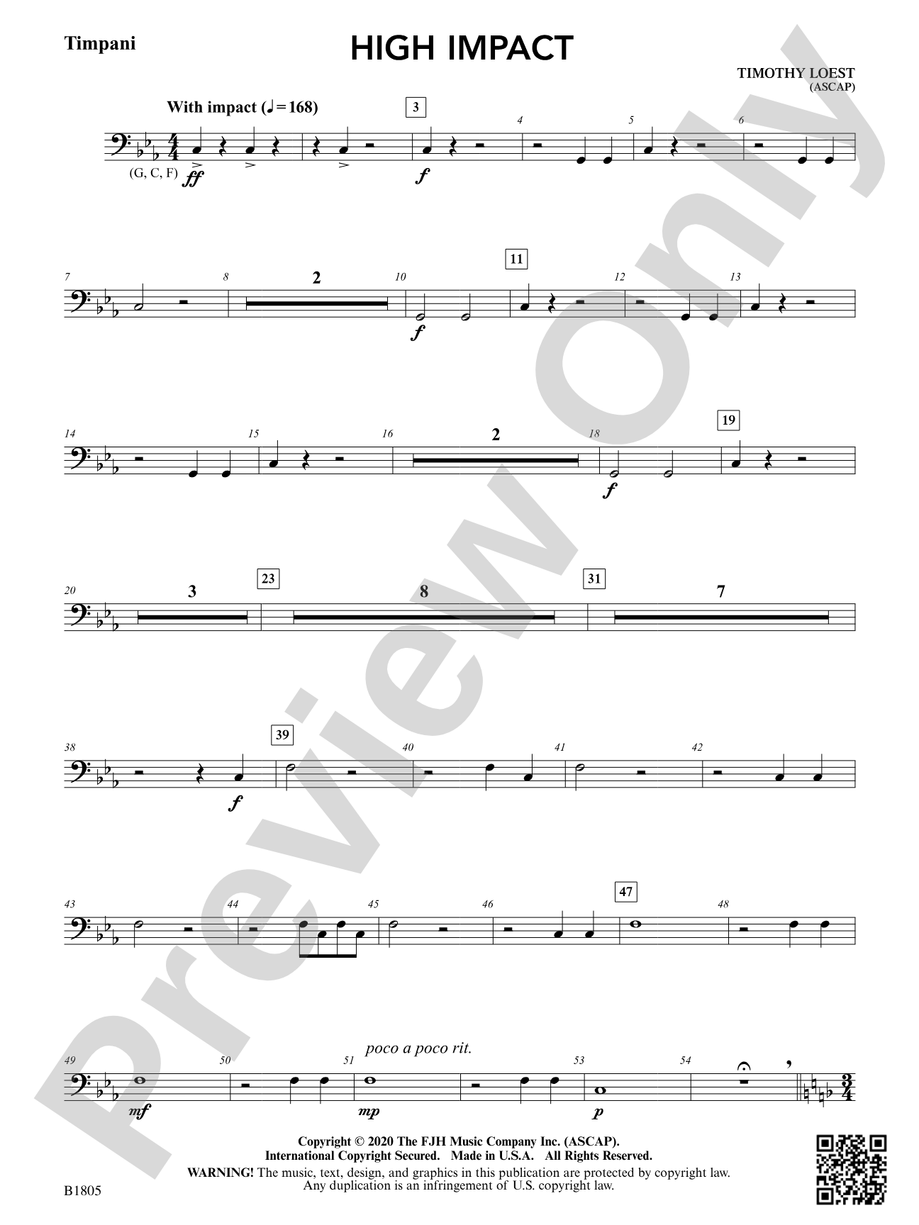 High Impact: Timpani