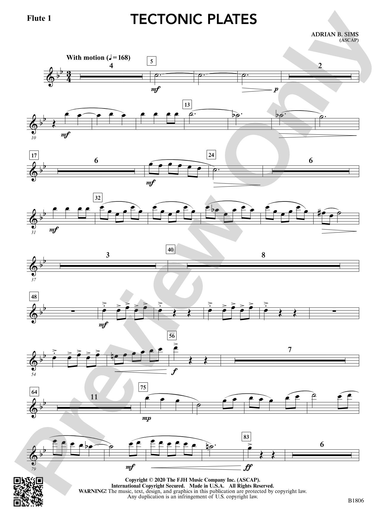 Tectonic Plates: Flute 1