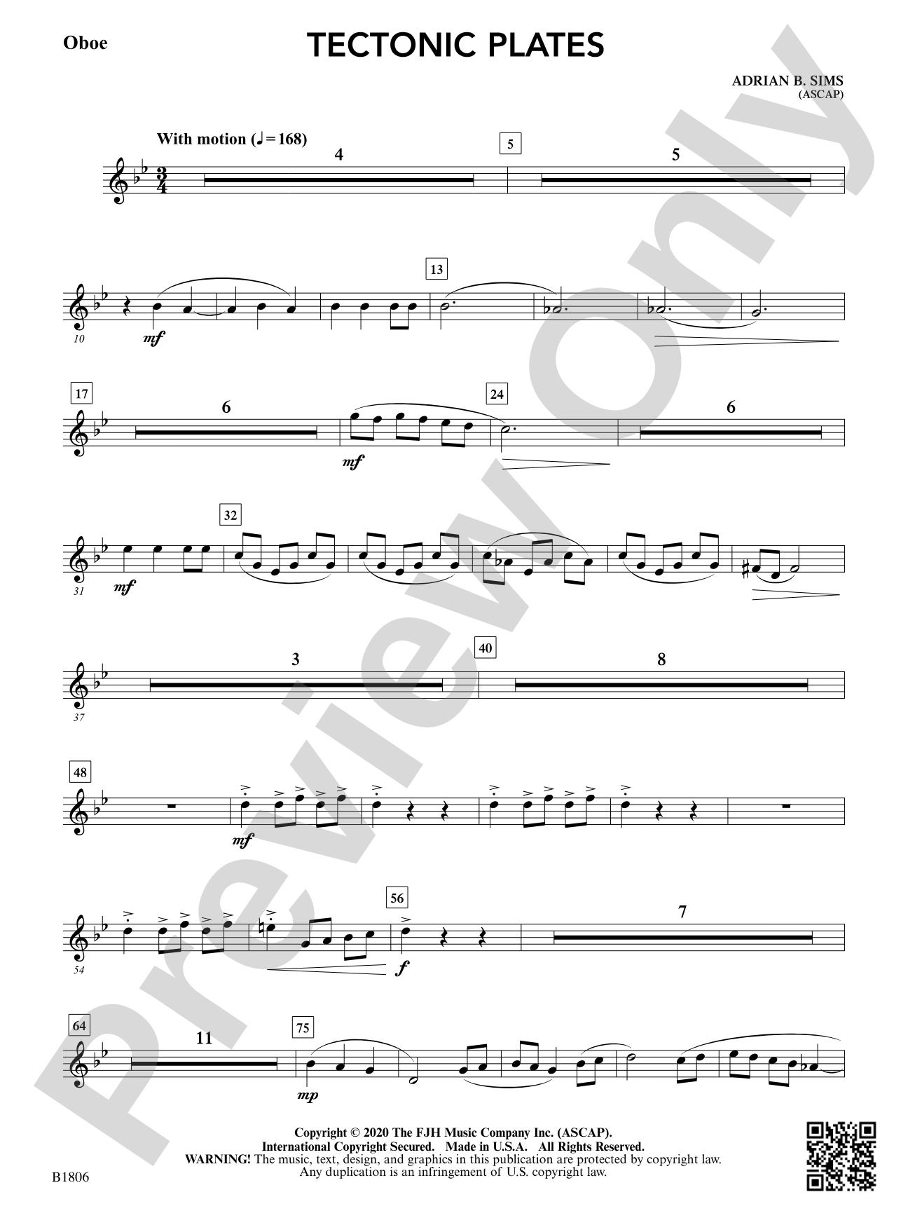 Tectonic Plates: Oboe