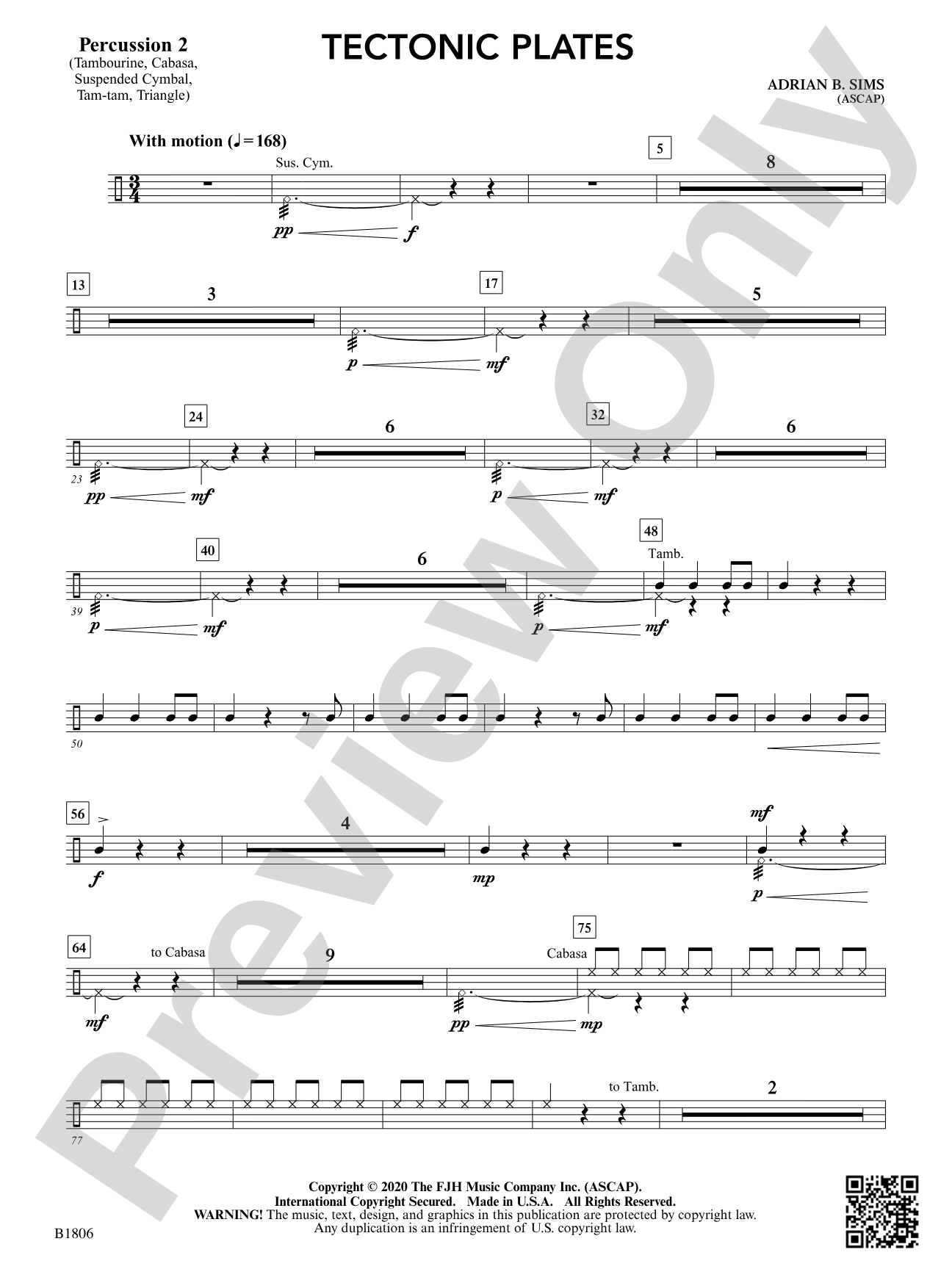 Tectonic Plates: Percussion 2