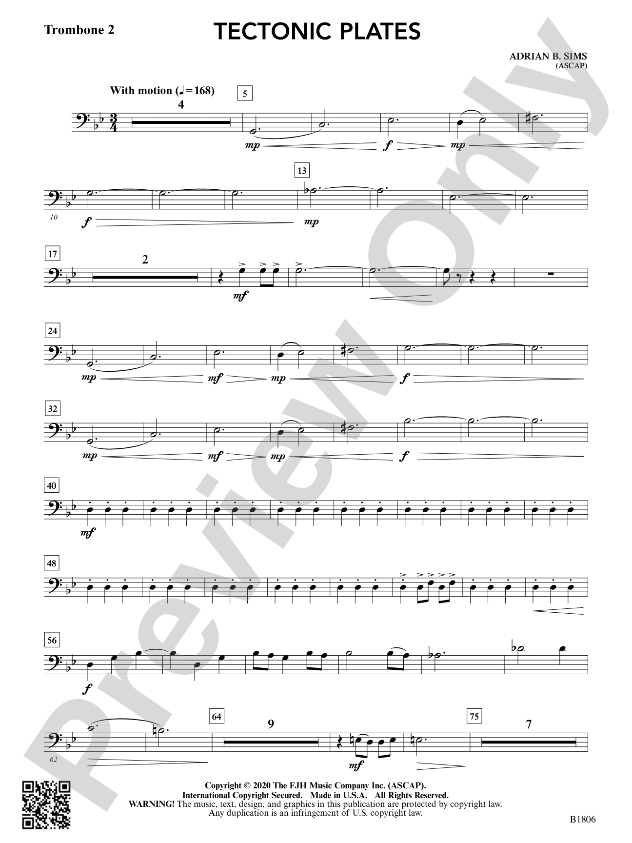 Tectonic Plates: Trombone 2