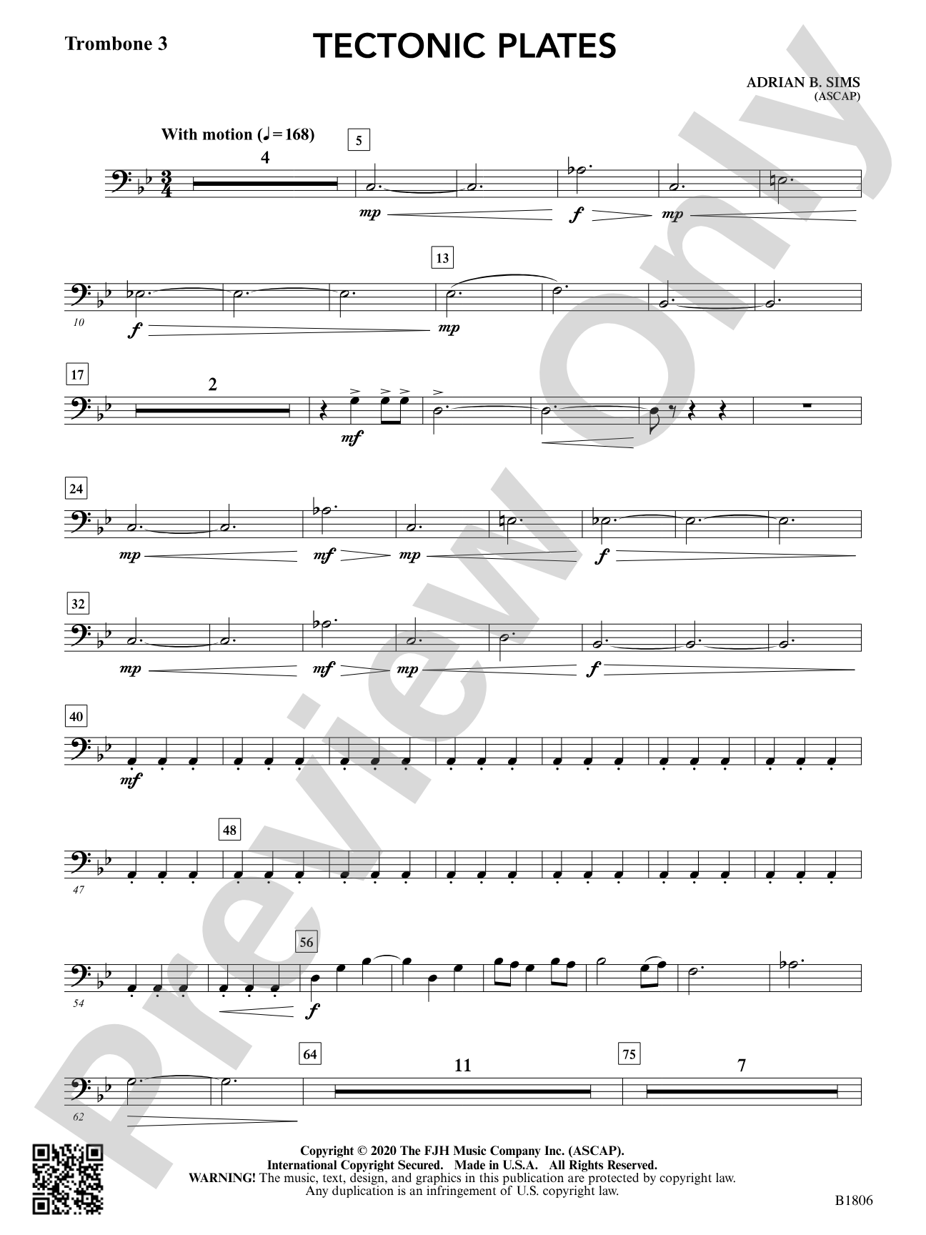Tectonic Plates: Trombone 3
