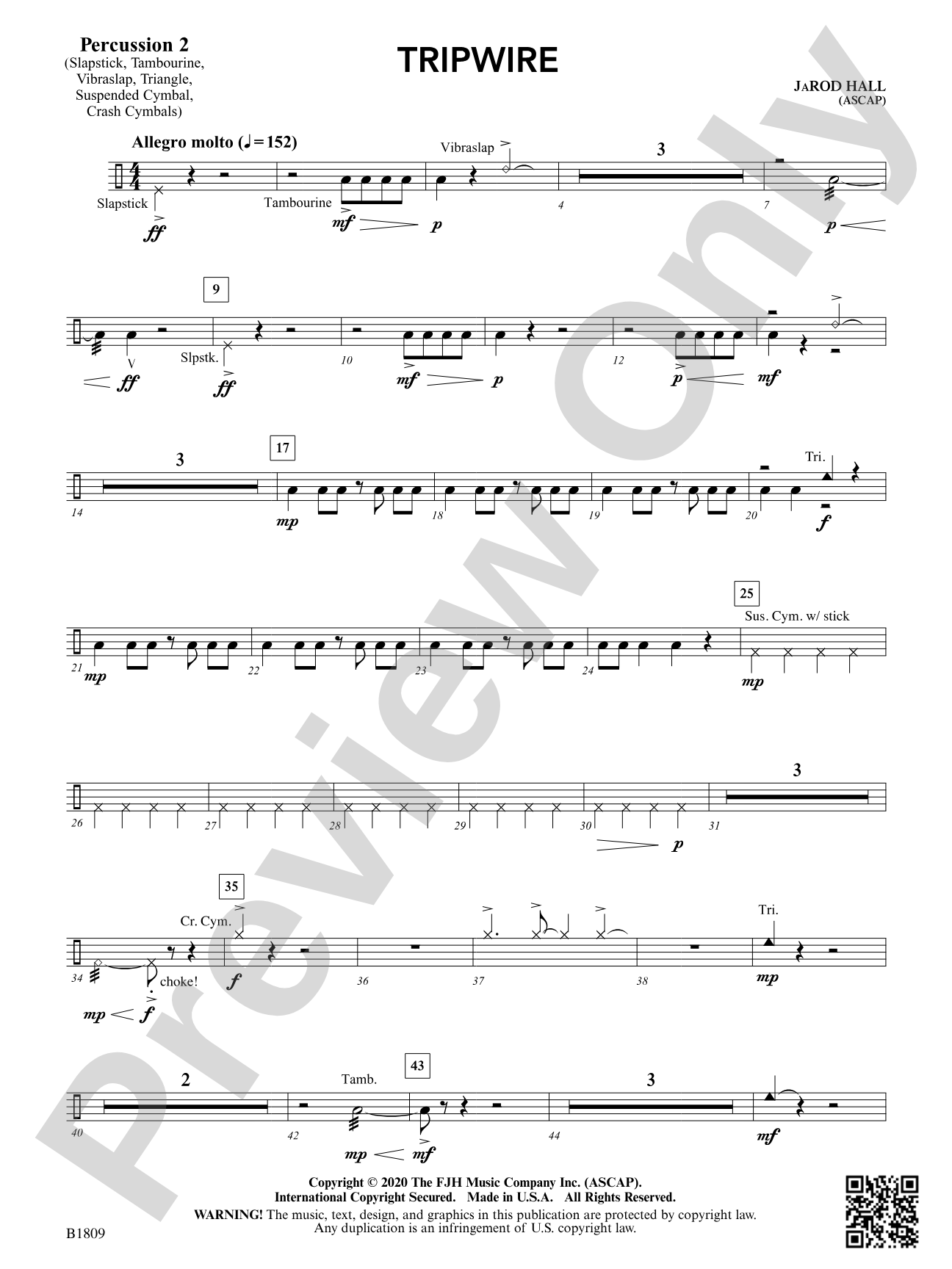 Tripwire: Percussion 2