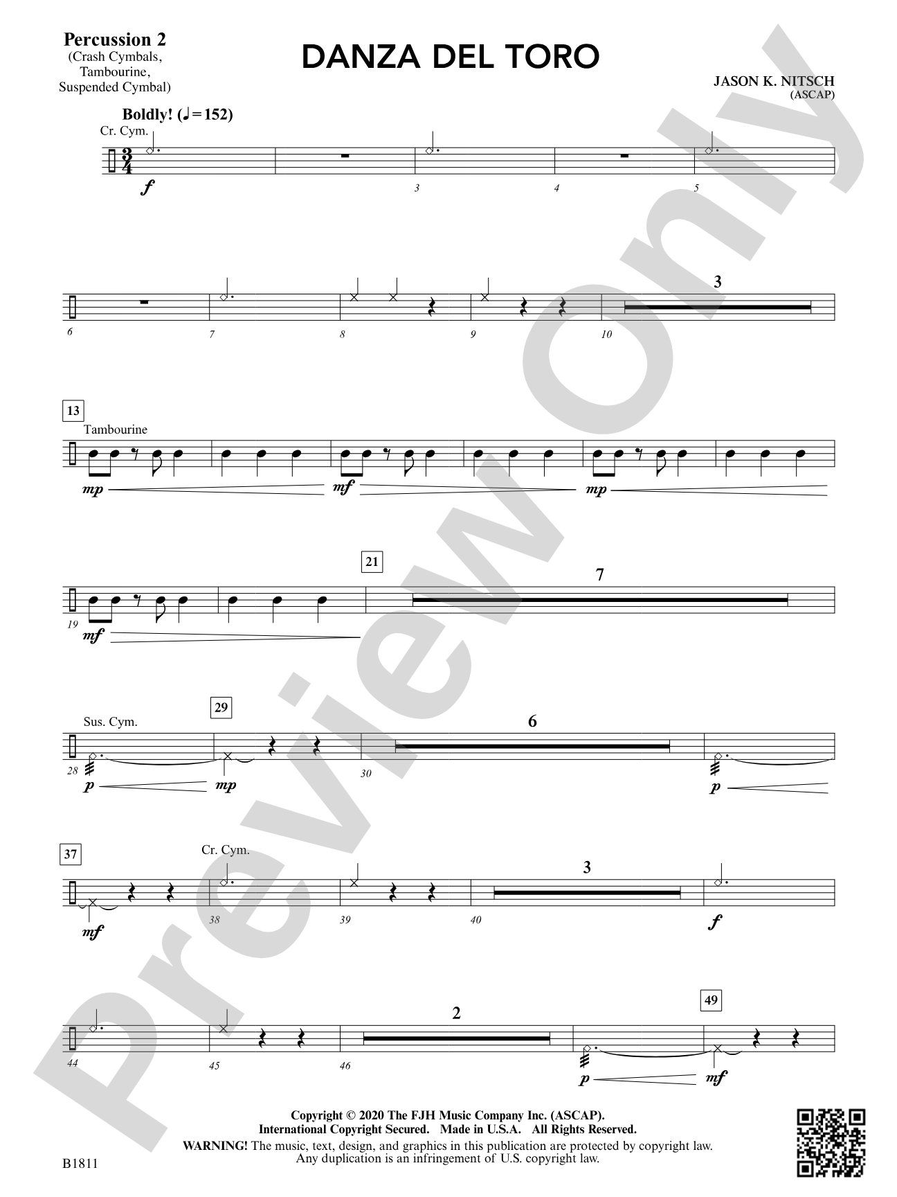 Danza del Toro: Percussion 2