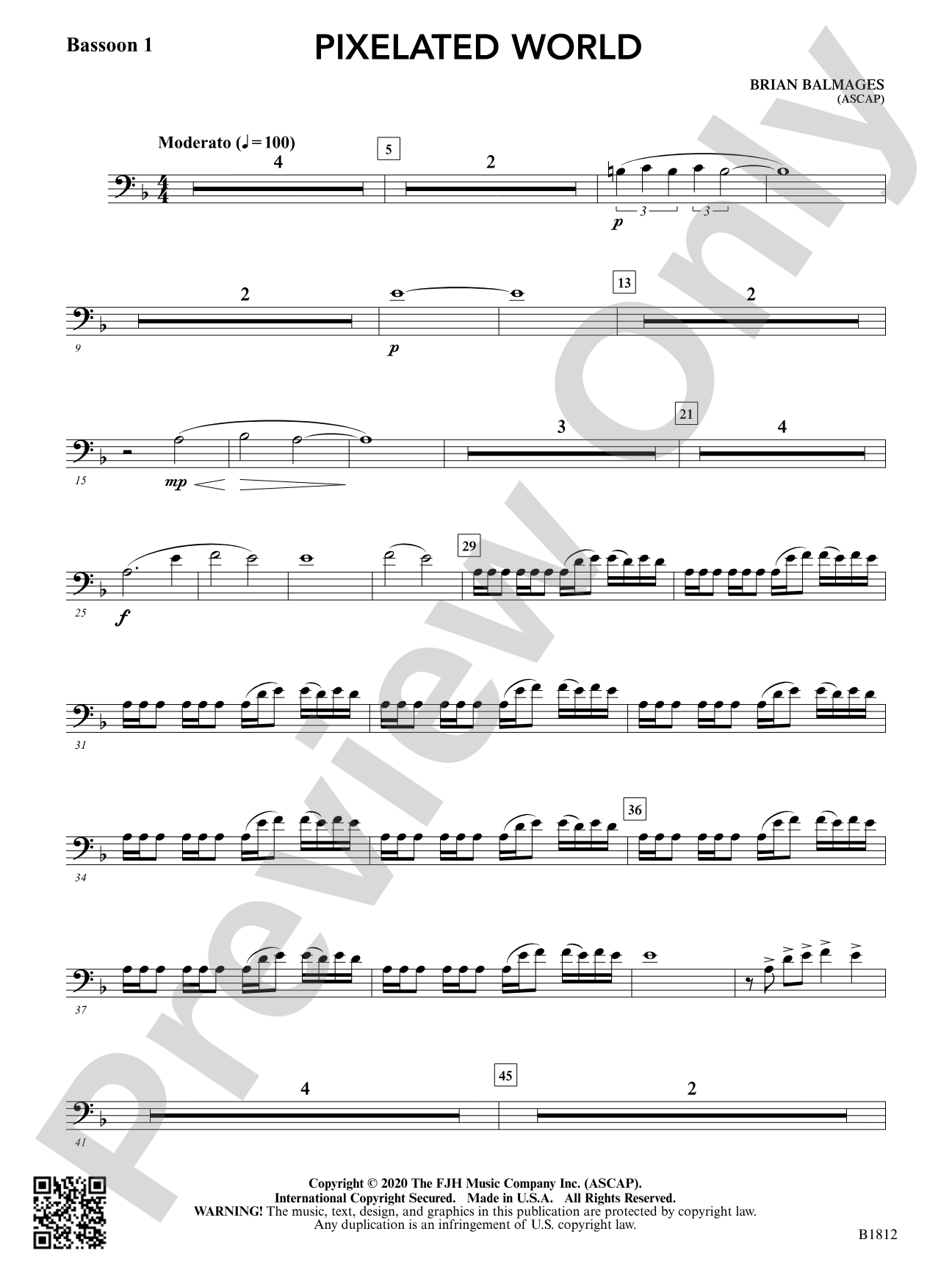 Pixelated World: Bassoon 1