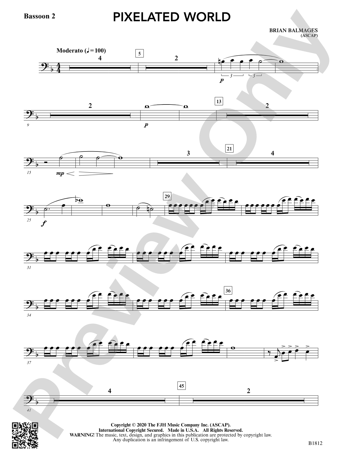 Pixelated World: Bassoon 2