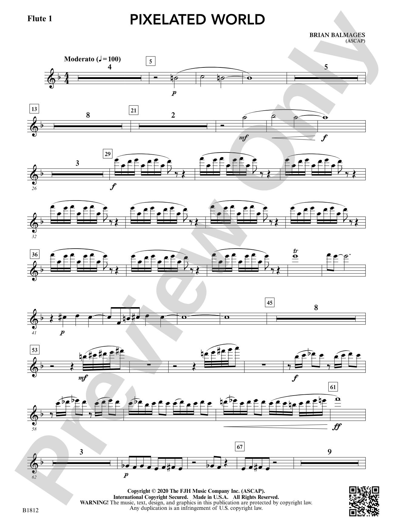 Pixelated World: Flute 1