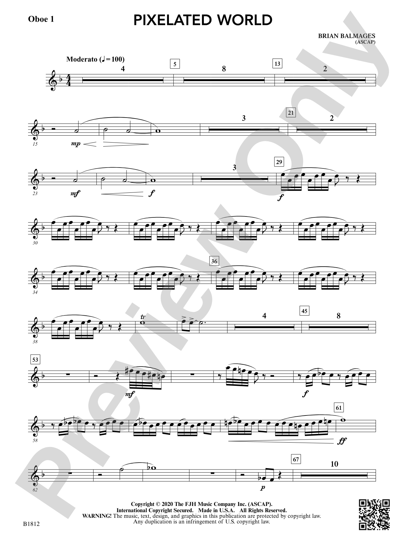 Pixelated World: Oboe 1