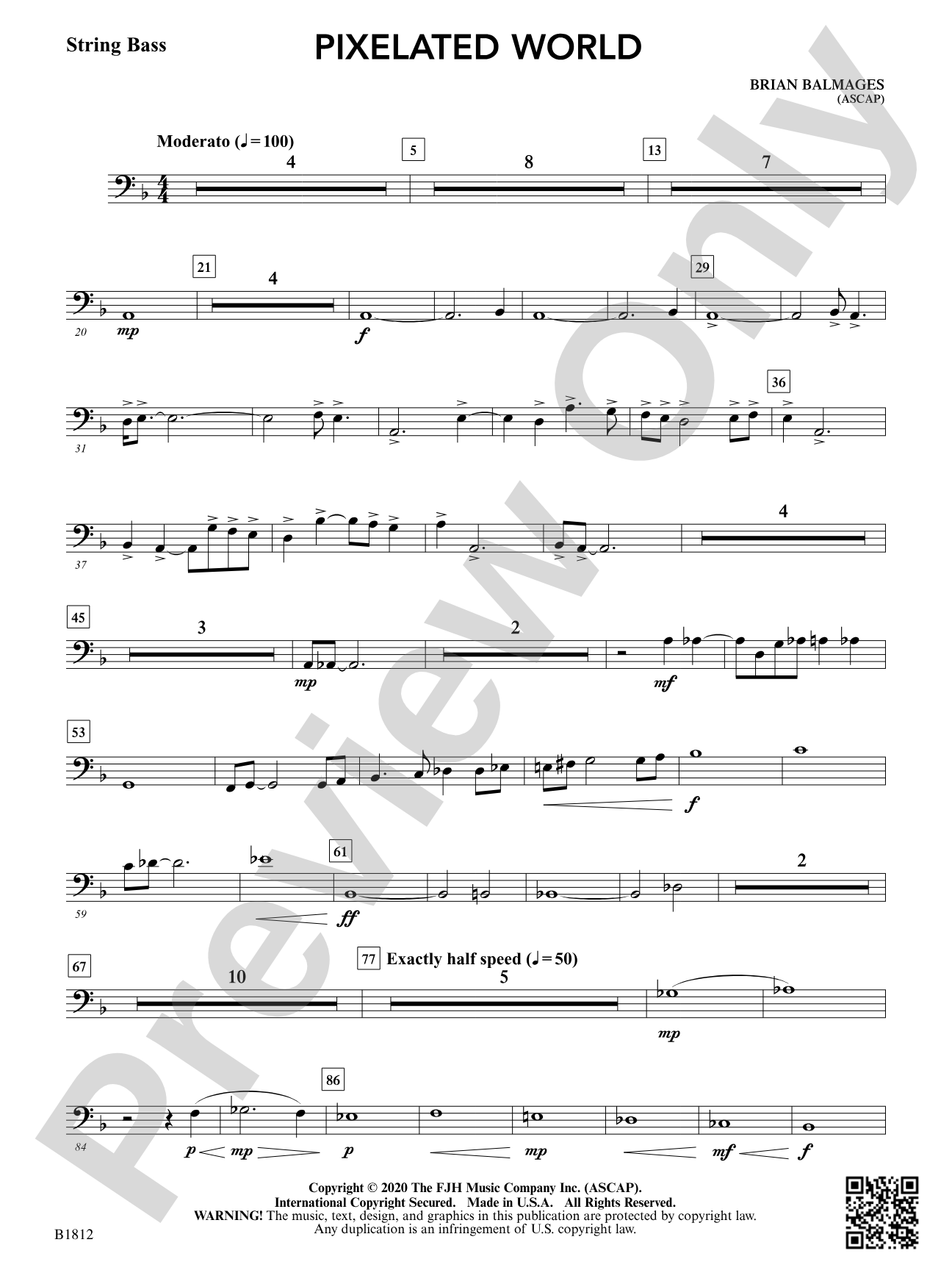 Pixelated World: String Bass