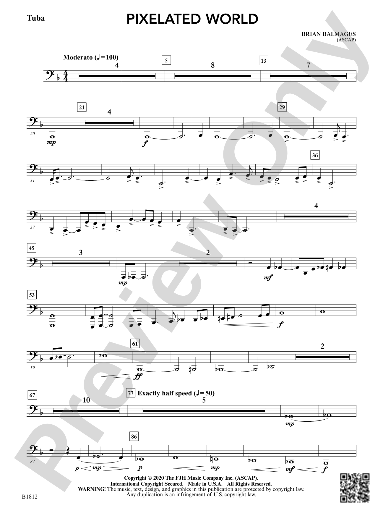 Pixelated World: Tuba