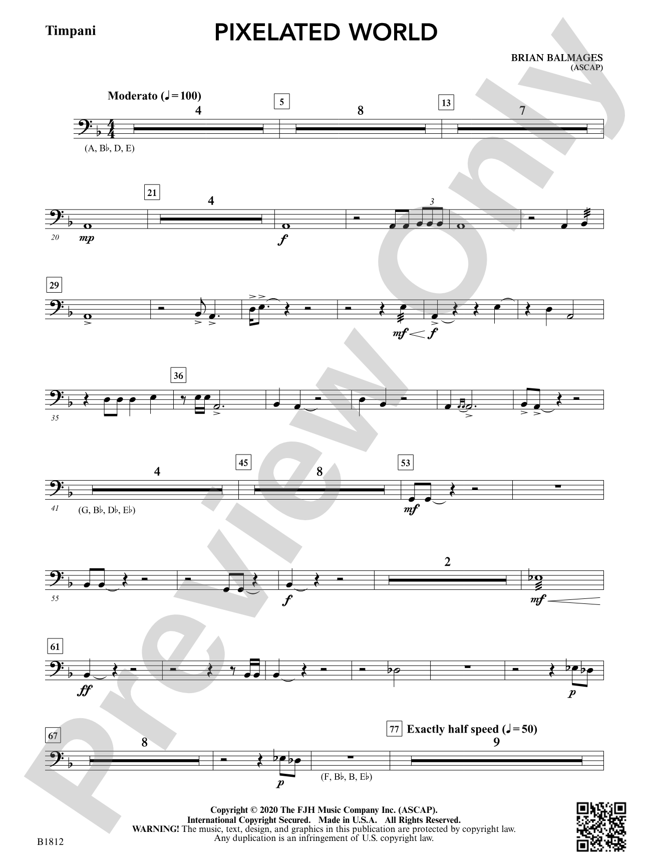 Pixelated World: Timpani