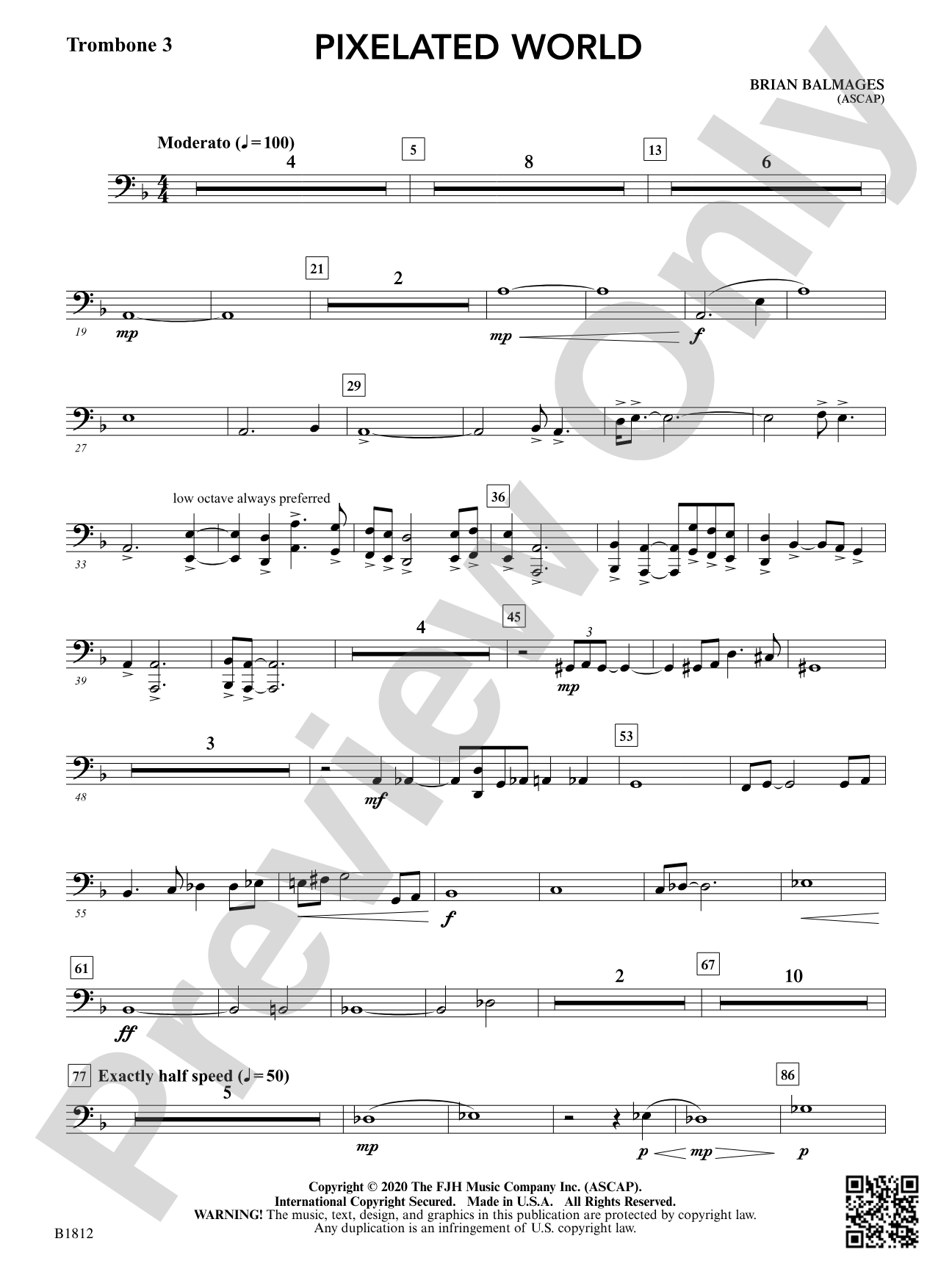 Pixelated World: Trombone 3