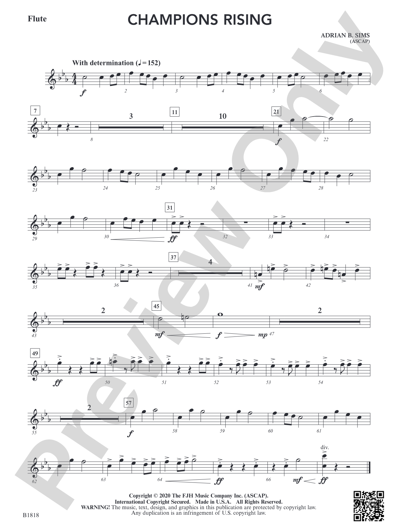 Champions Rising: Flute