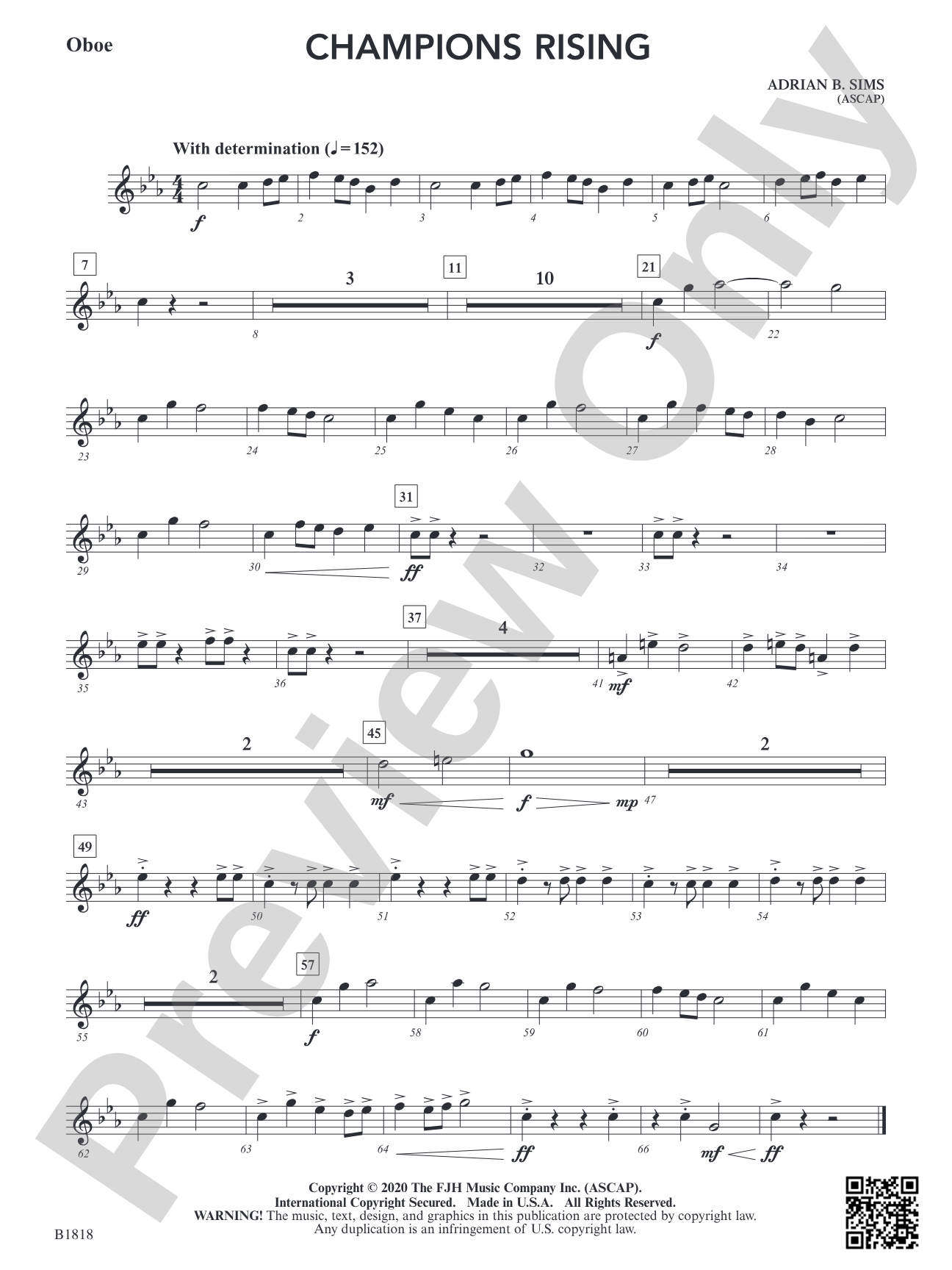 Champions Rising: Oboe