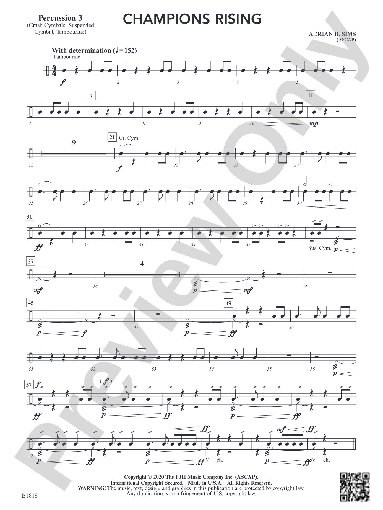 Champions Rising: Percussion 3