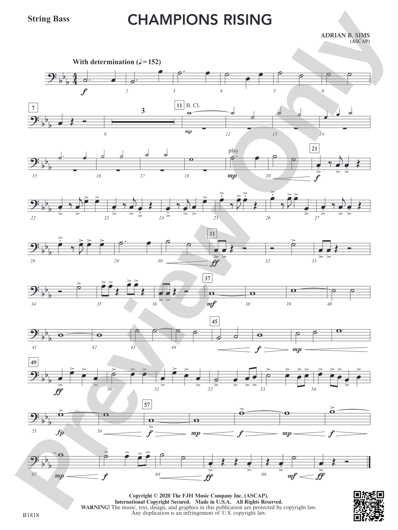 Champions Rising: String Bass