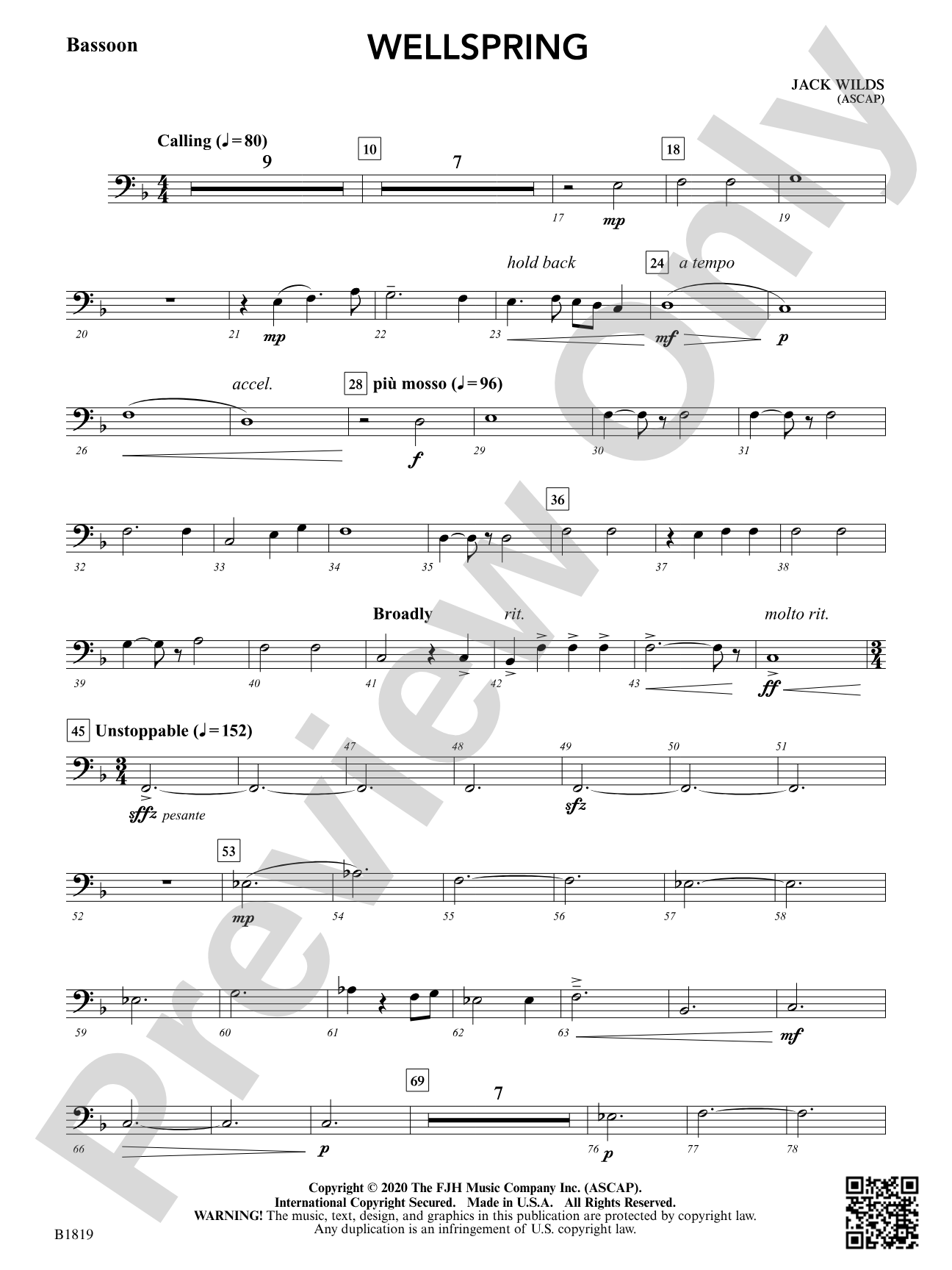 Wellspring: Bassoon