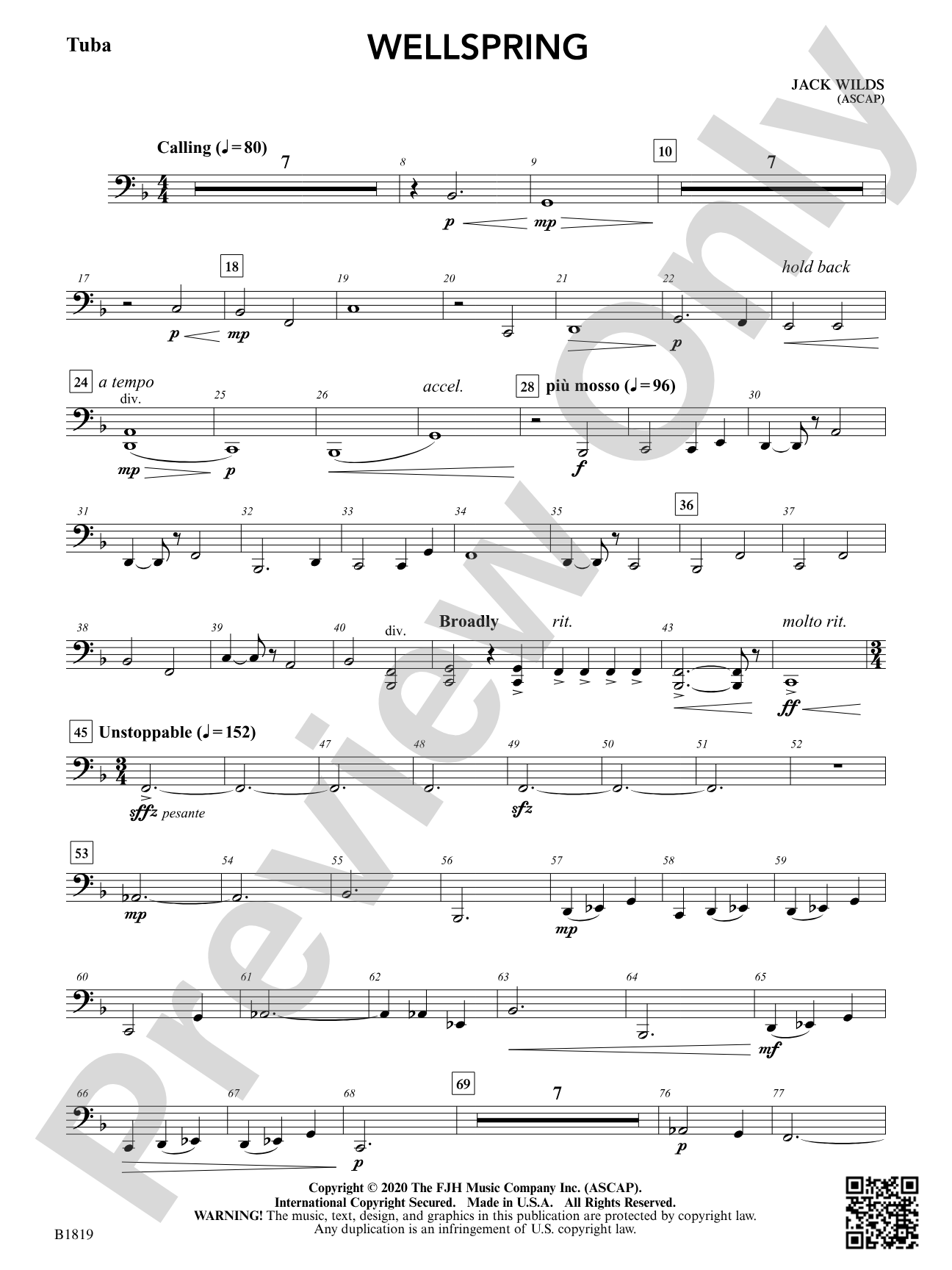 Wellspring: Tuba