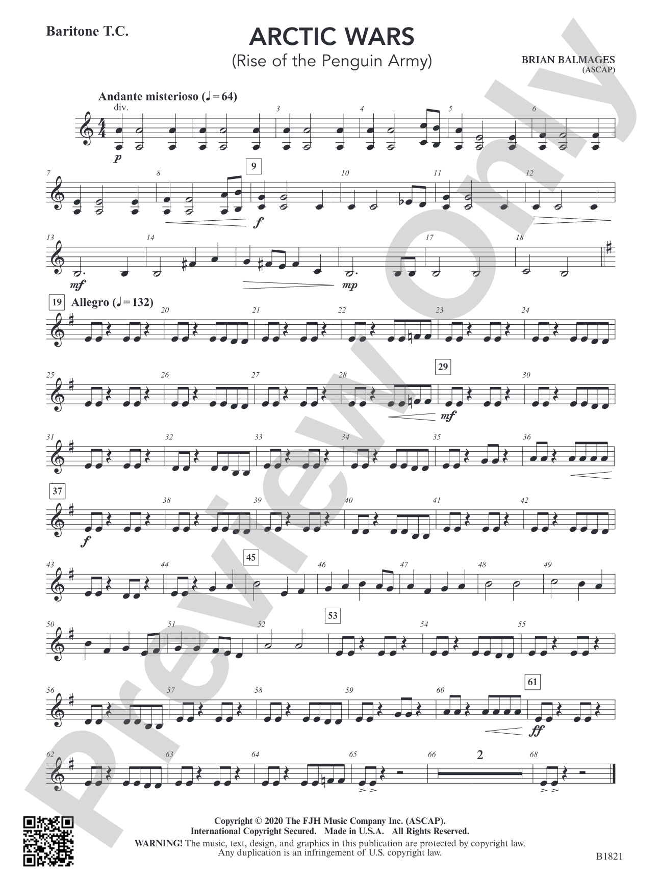 Arctic Wars (Rise of the Penguin Army): Baritone T.C.