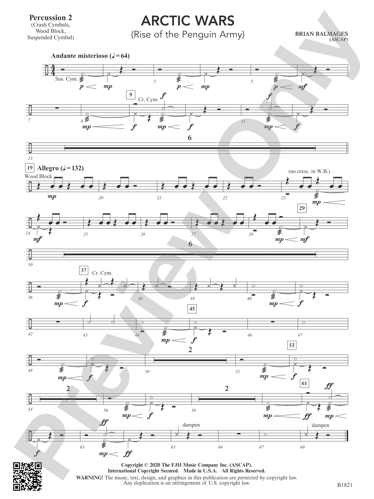 Arctic Wars (Rise of the Penguin Army): Percussion 2